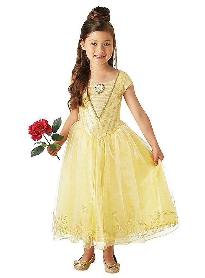 Rubie´s Prinzessin-Kostüm Disney's Belle Deluxe, Original Kostüm für Mädchen zum Film 'Die Schöne und das Biest'