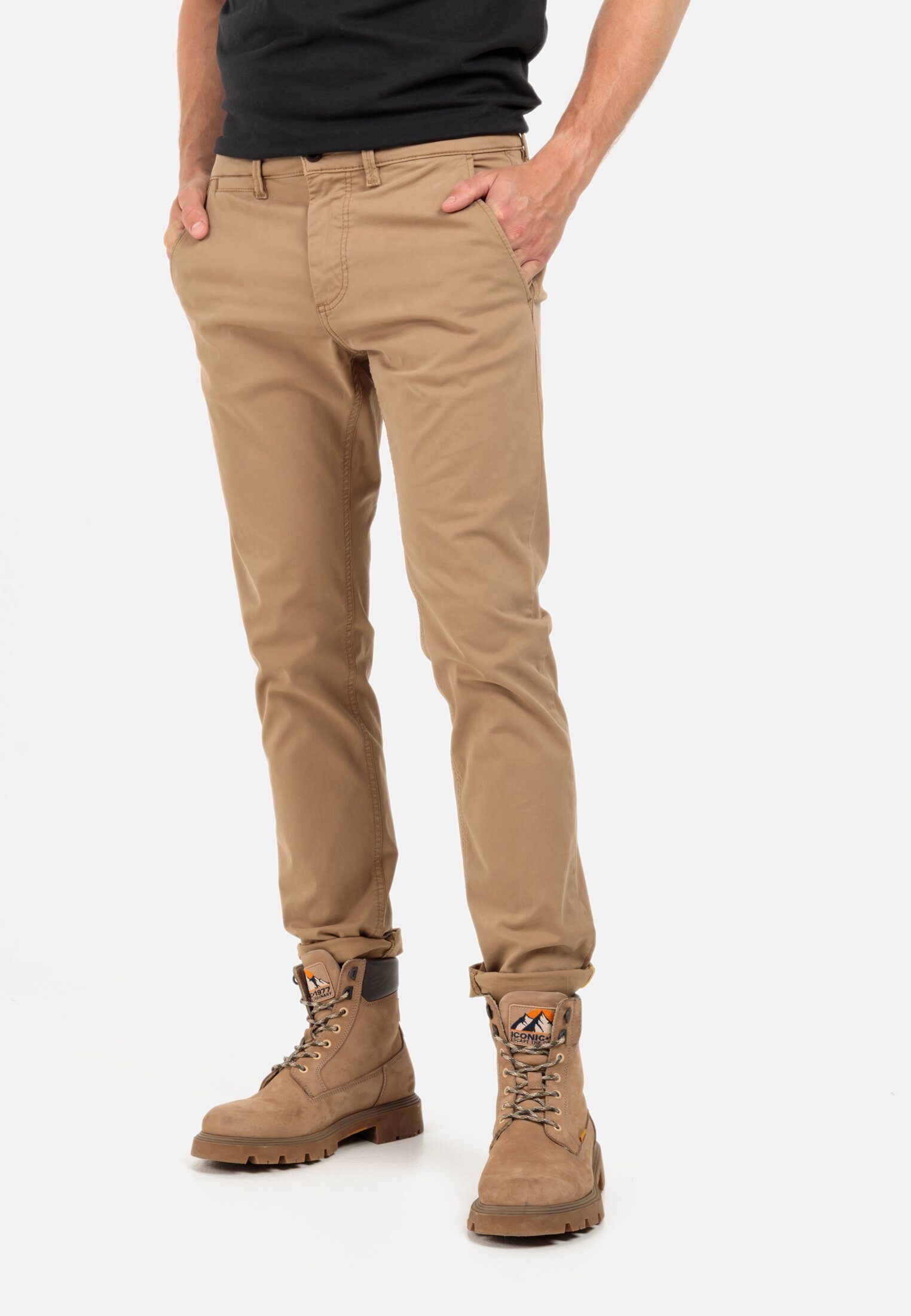 camel active Chinos Chino (1-tlg) Beige