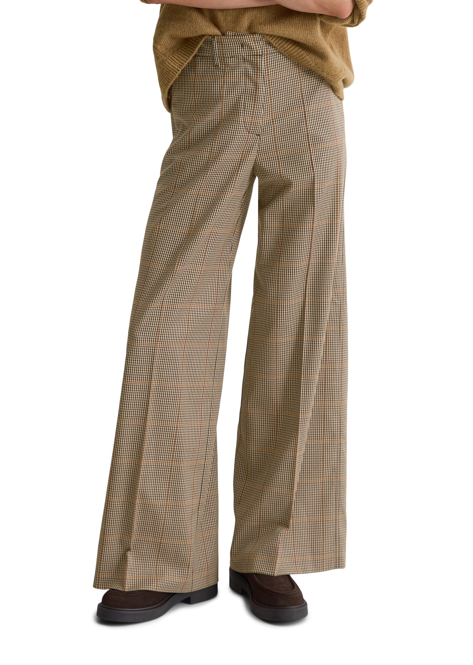 Marc O'Polo Chinohose aus Polyester-Wolle-Viskose-Mix