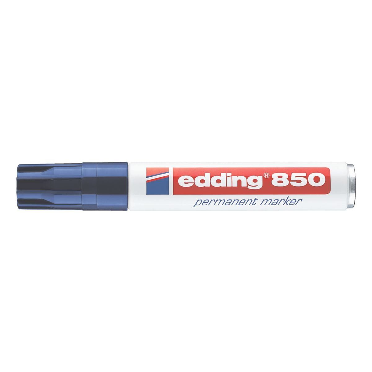 edding blau Permanentmarker (1-tlg), wisch- 850, wasserfest und