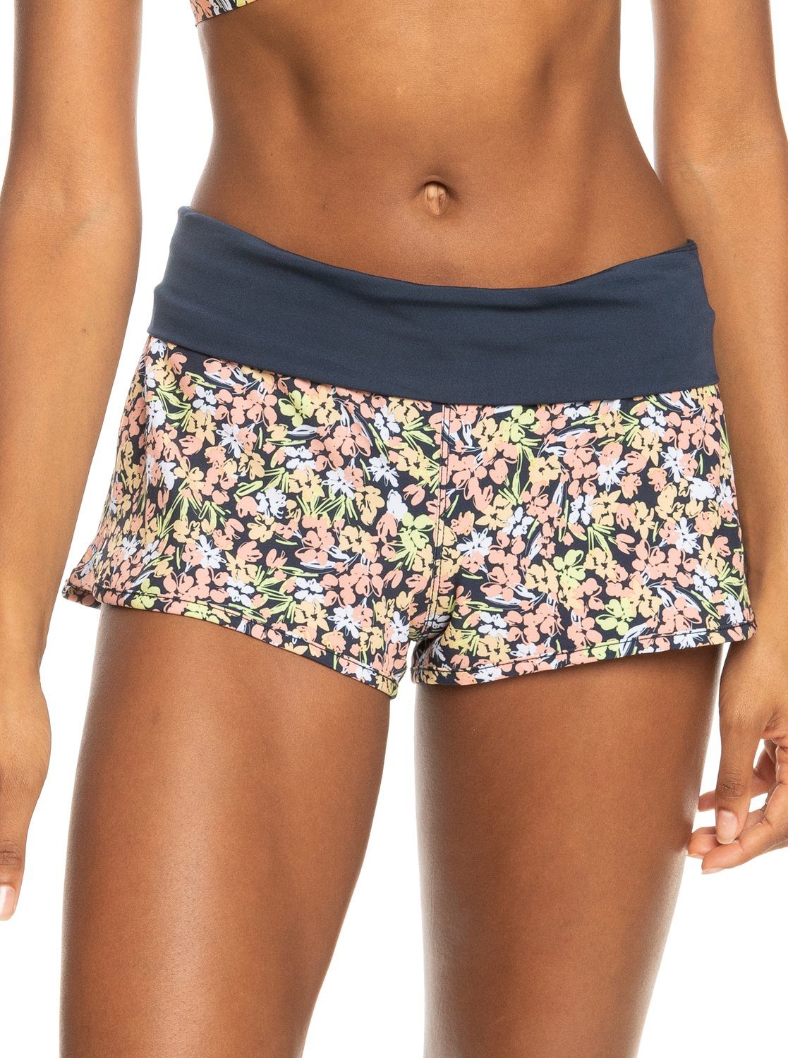 [Über 80 % Rabatt] Roxy Boardshorts Printed Summer für am Frauen, Heat der Branding: Boardshorts Beins ROXY linken Saum des Endless Trägerin Transfer Logo 