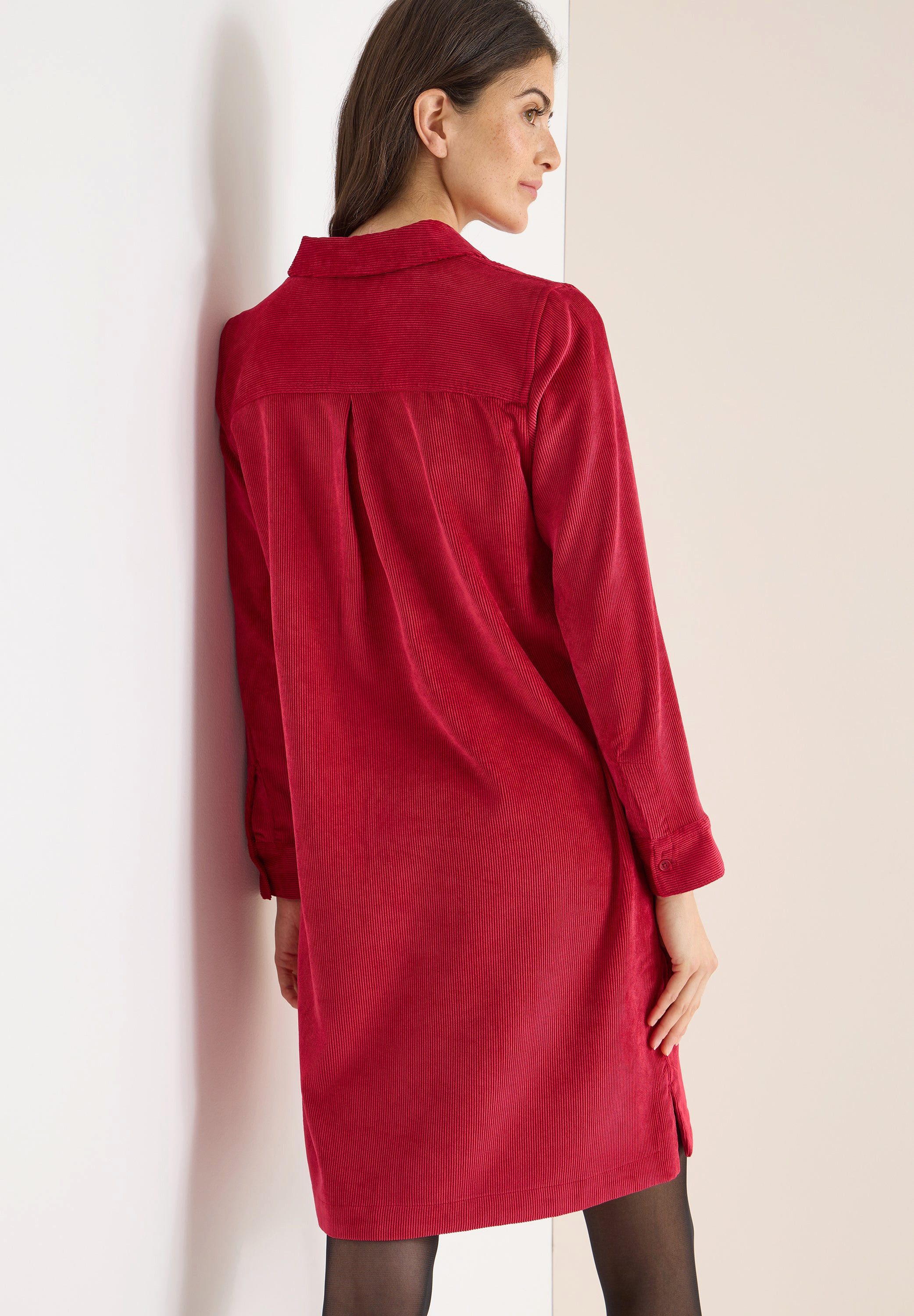 CECIL Cordkleid Cordkleid in Unifarbe (1-tlg)