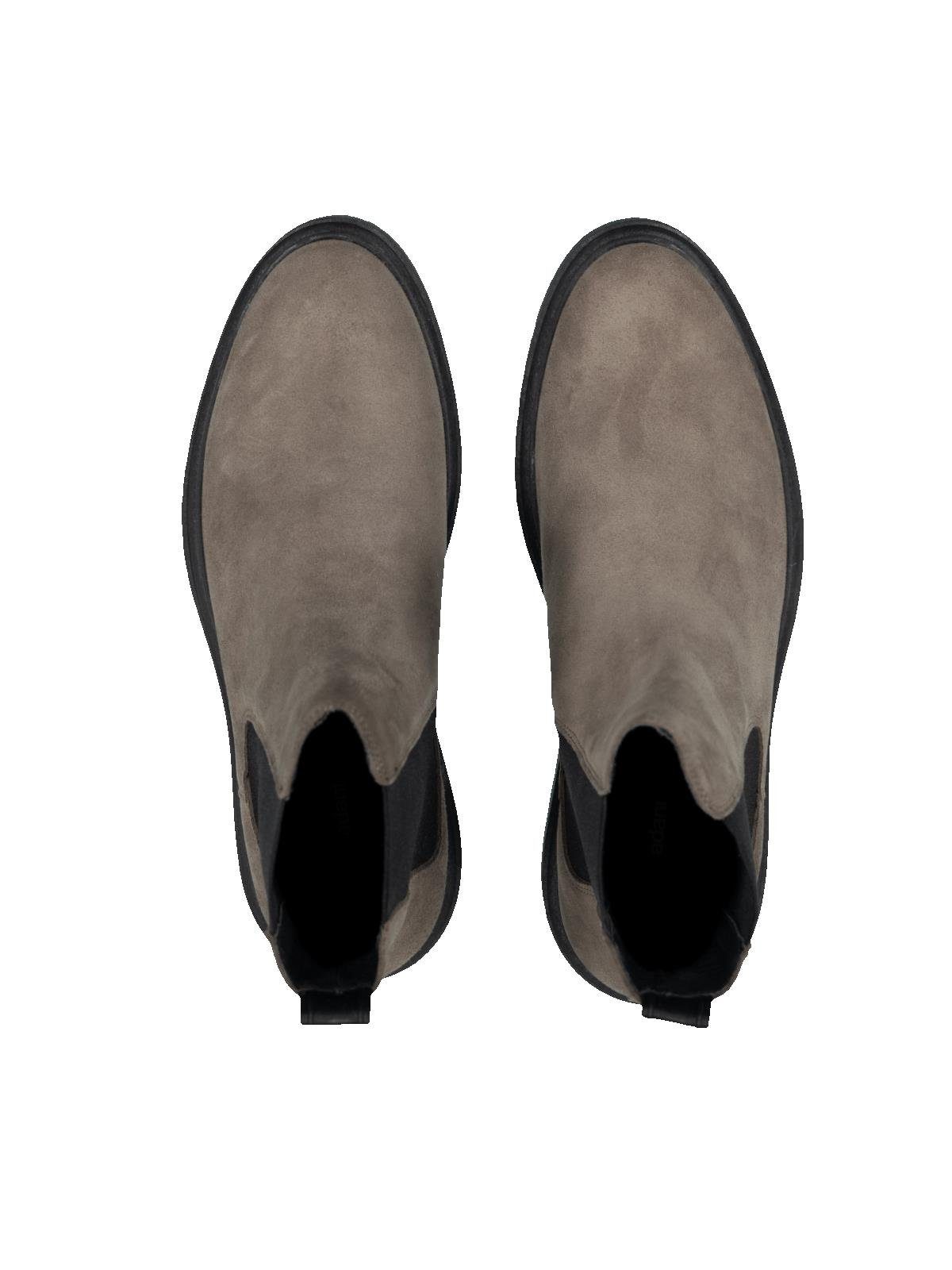 emilio adani Herren Boots aus Leder, Braunbeige Schnürboots