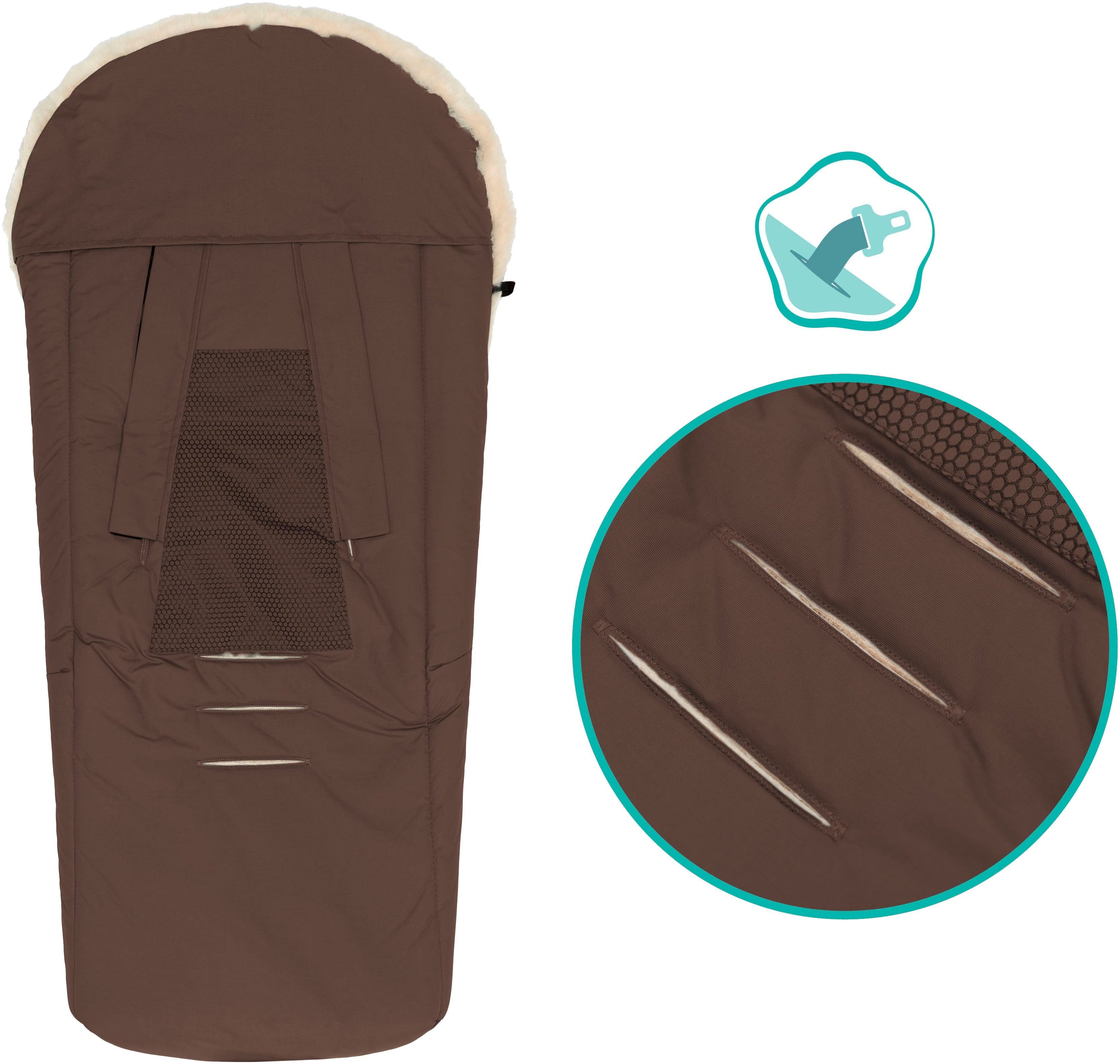 Fillikid Fußsack Vegan Comfort, Winterfußsack – Bild 5 von 5