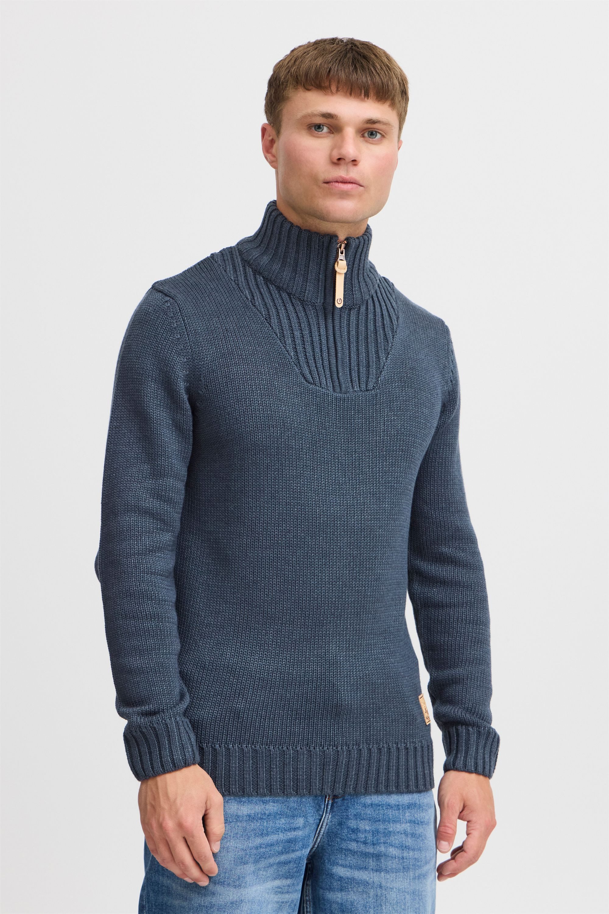 !Solid Troyer SDPetro Strickpulli mit hochabschließendem Kragen günstig online kaufen