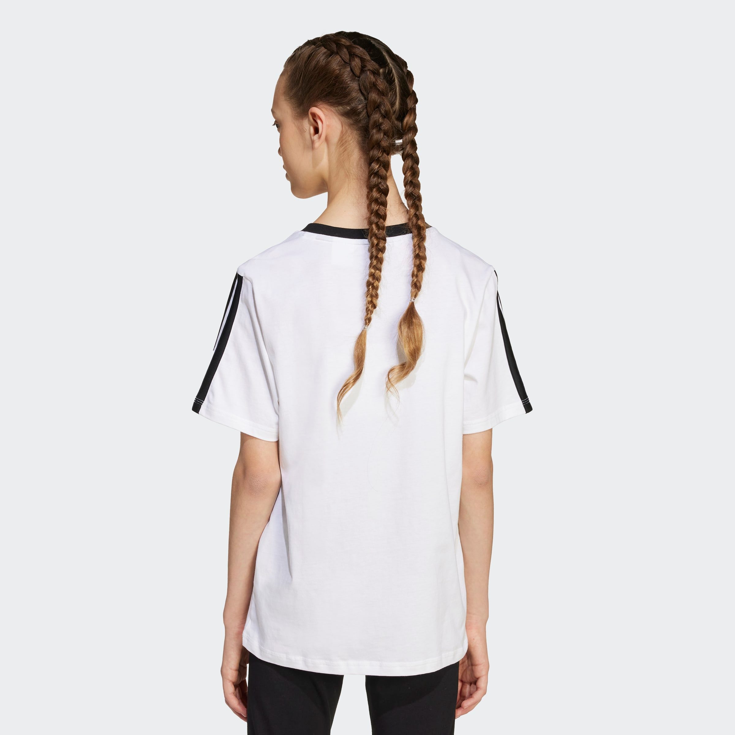 adidas Sportswear T-Shirt ESSENTIALS KIDS für Kinder, mit Rundhalsausschnitt, ohne Verschluss, aus Baumwolle
