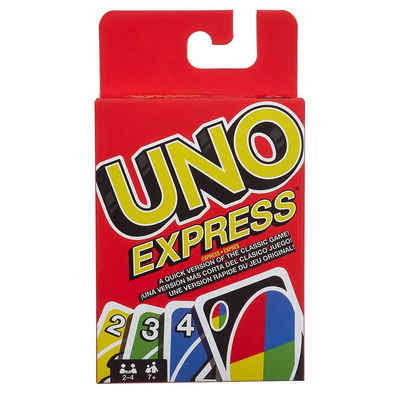 Mattel® Spiel, Mattel GDR45 - UNO Express - Kartenspiel