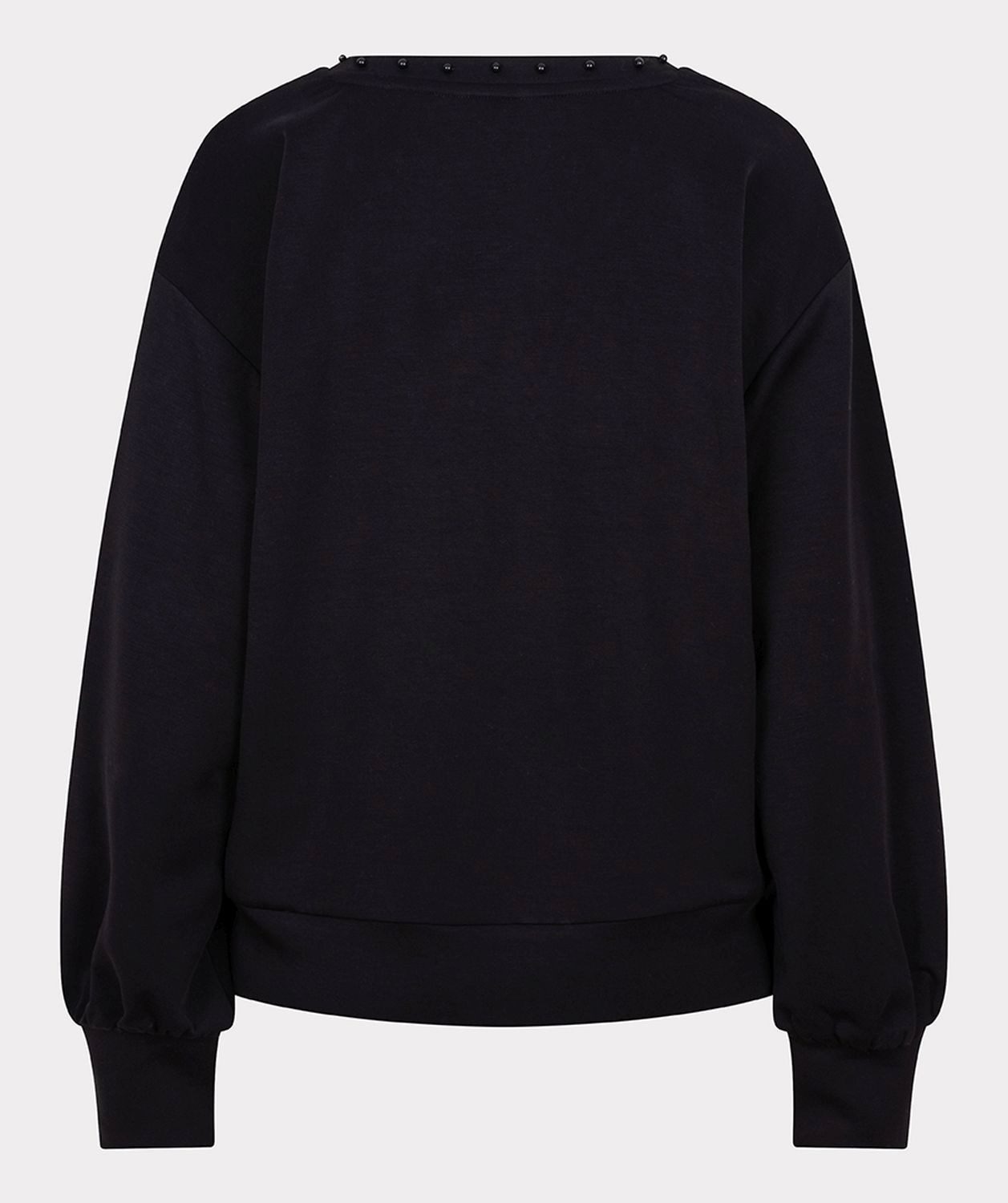 Esqualo Rundhalspullover Esqualo Pullover schwarz günstig online kaufen