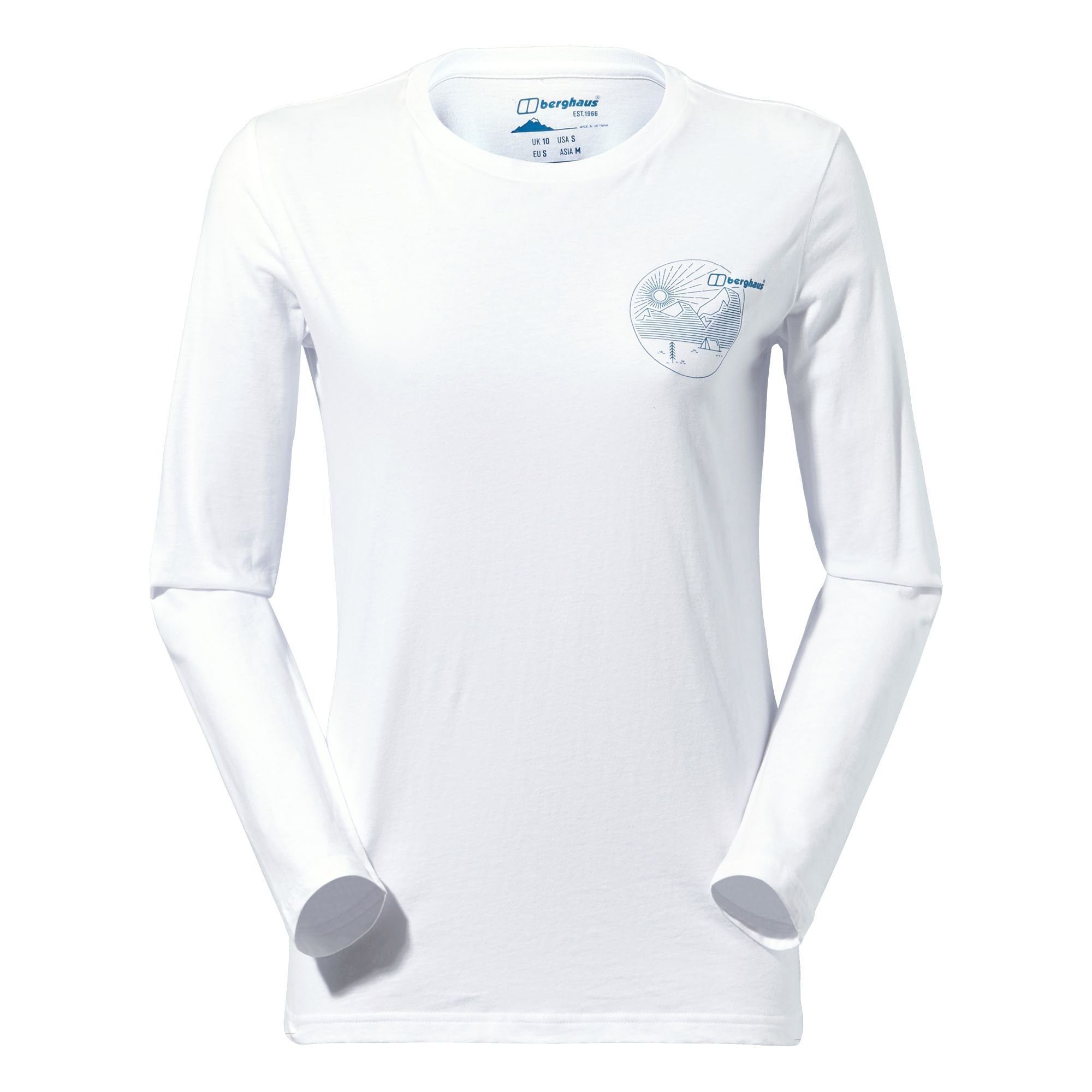 Berghaus Rundhalsshirt (1-tlg) mit entspannter Passform