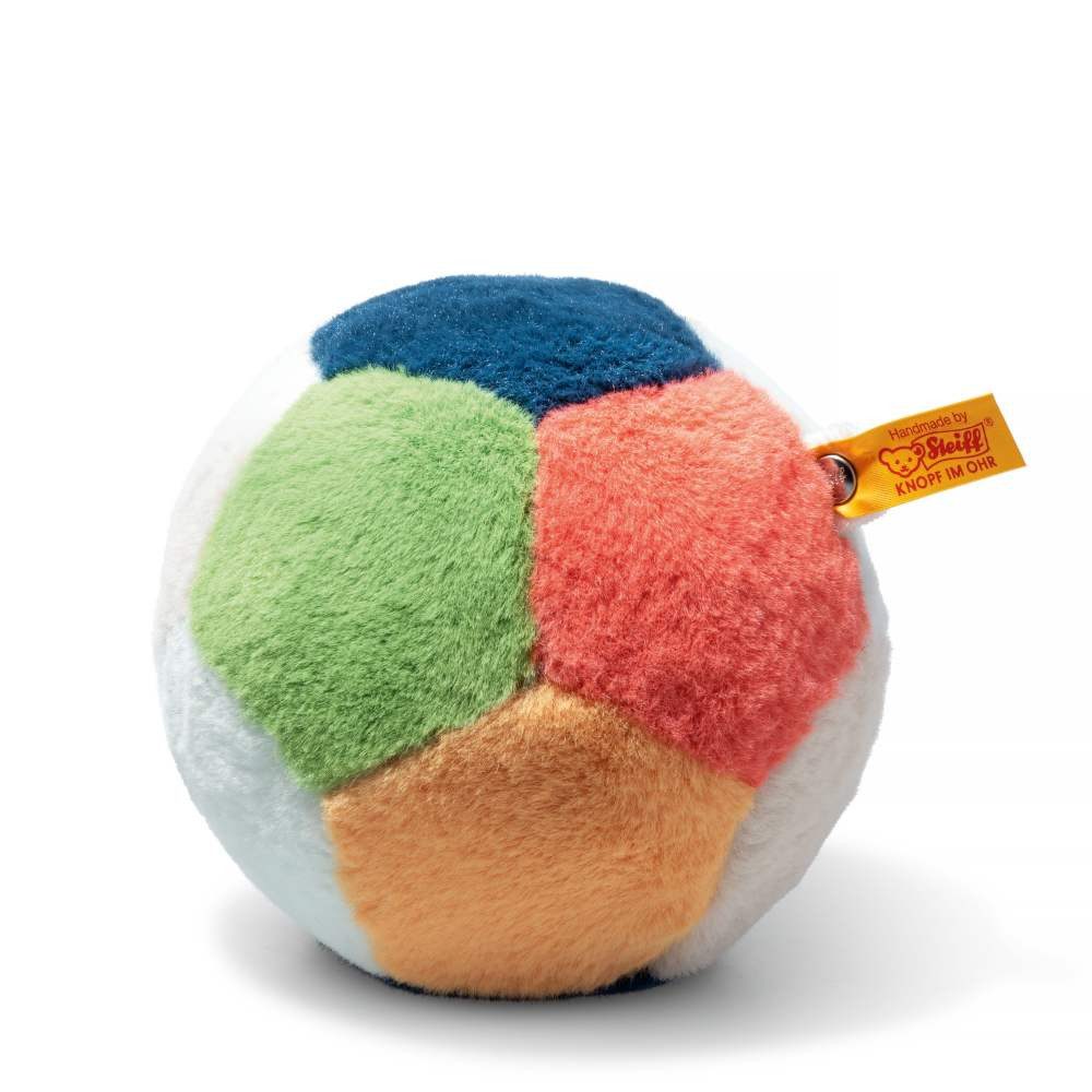 Steiff Stoffball Steiff Ball mit Klangspiel 13cm bunt Stoffball 242182