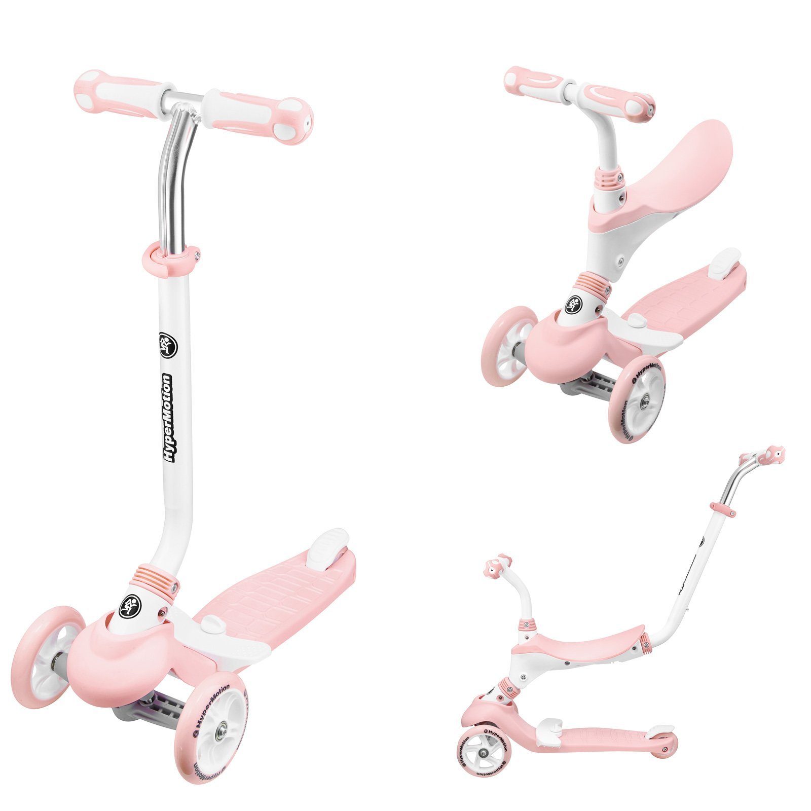 Dreiradscooter Roller 5in1 - Rosa