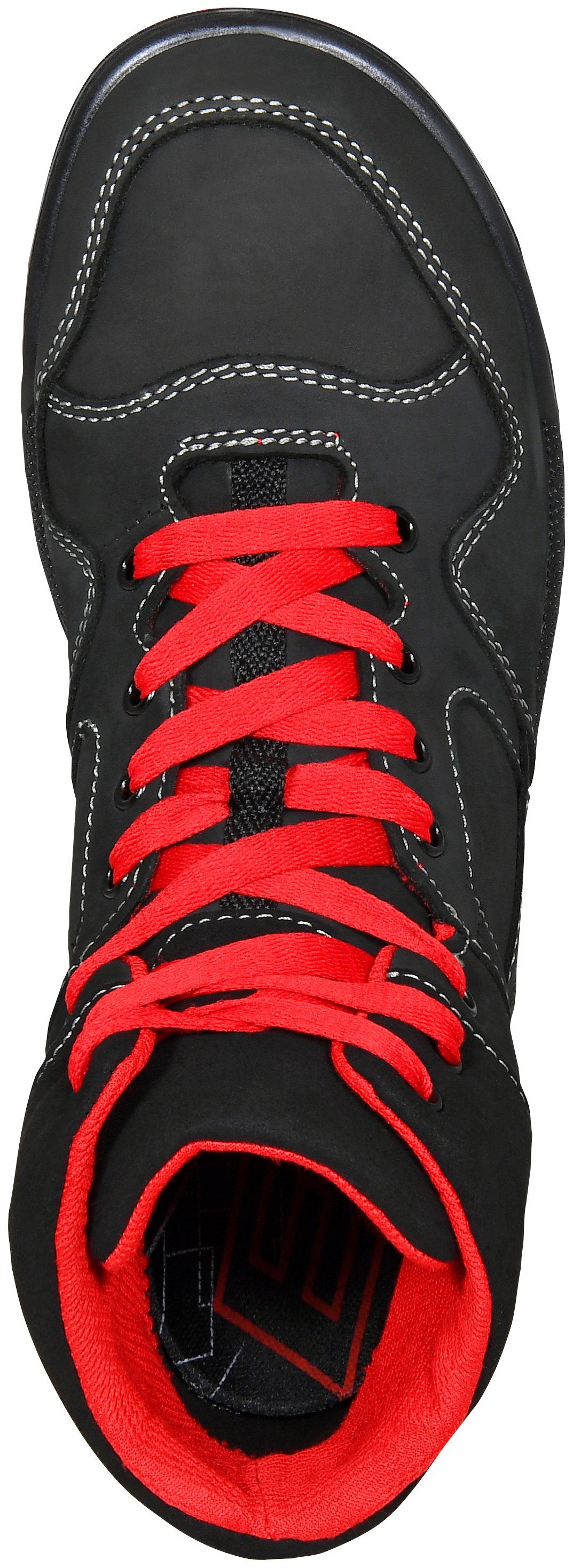 Elten MAVERICK black-red Mid S3 Sicherheitsstiefel ESD