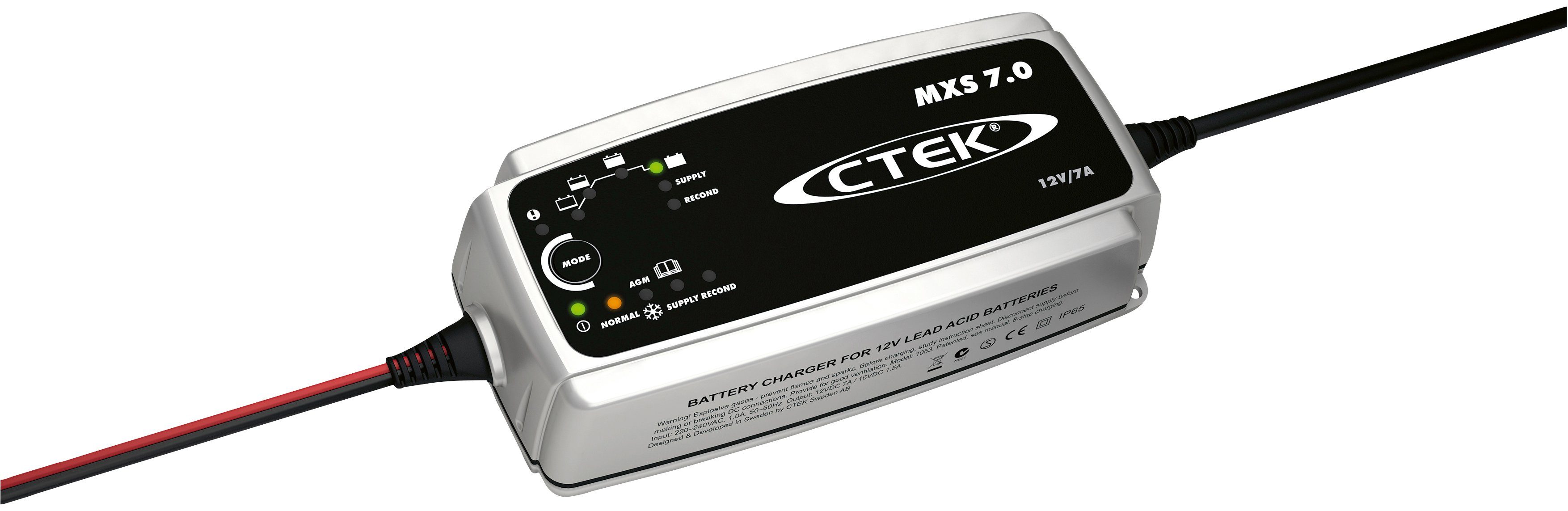 CTEK CT5 Time to Go, Batterie-Ladegerät, mit Countdown-Display 12V 5A  EU-Stecker