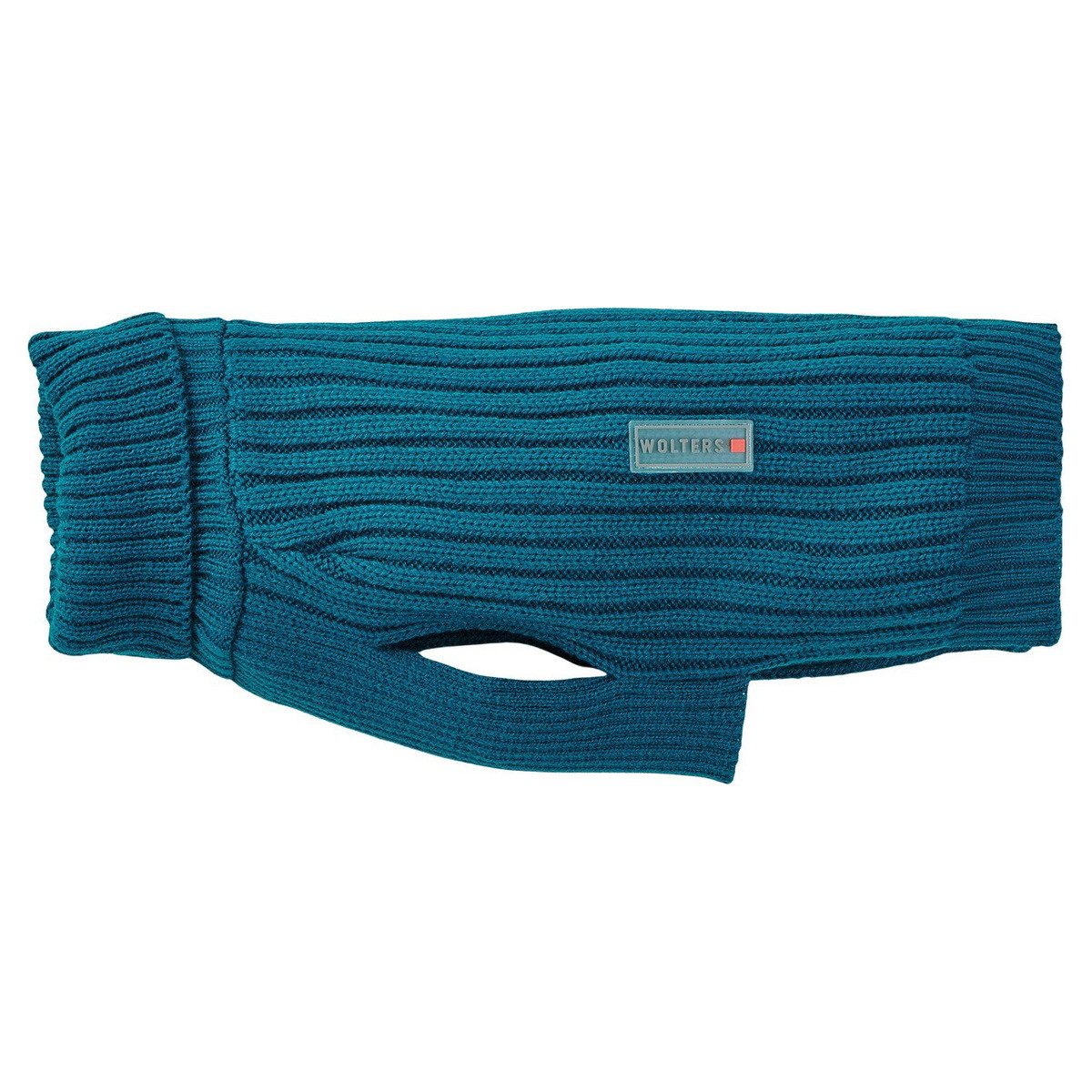 Wolters Hundepullover Strickpullover Ribsty petrol