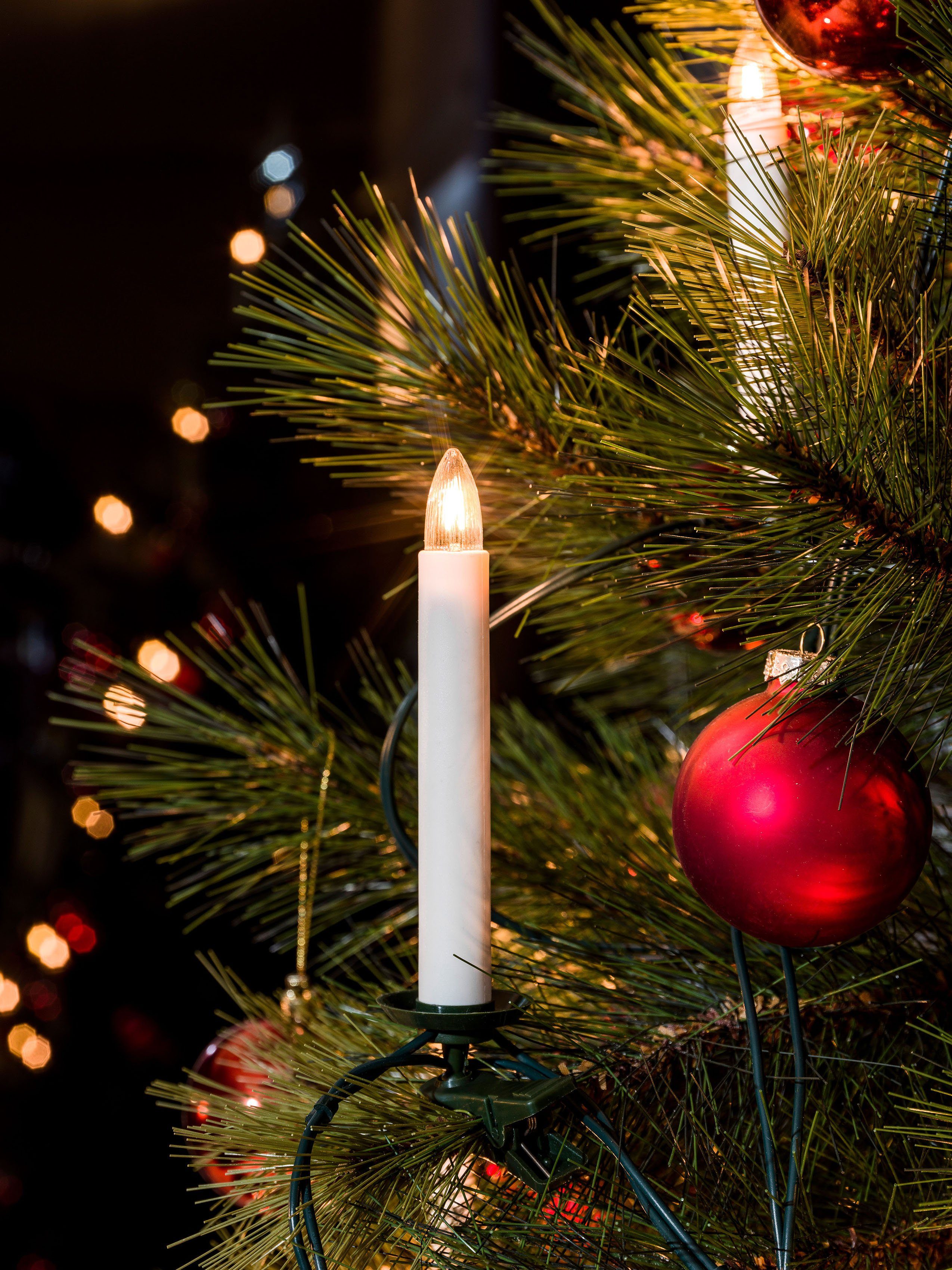 KONSTSMIDE Christbaumkerzen Weihnachtsdeko, Christbaumschmuck, 16-flammig, günstig online kaufen