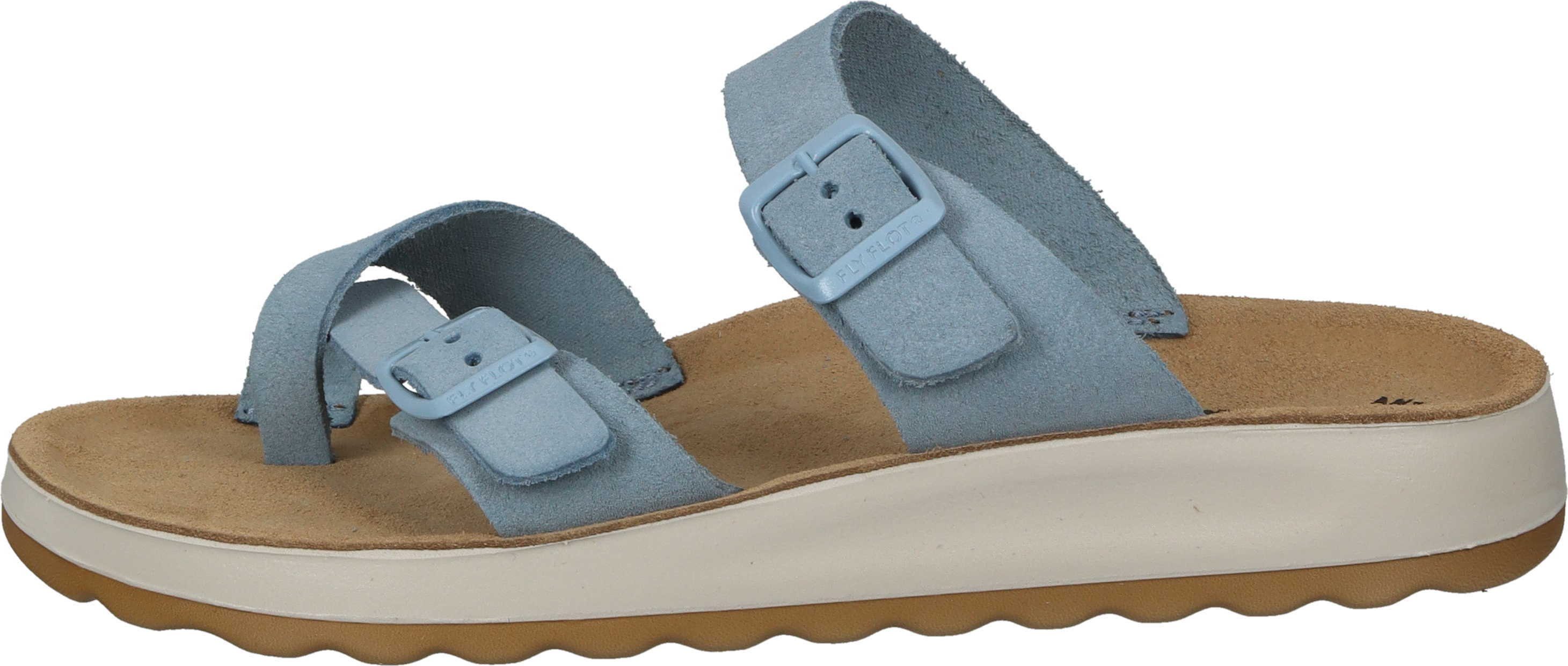 Fly Flot Pantoletten Pantolette aus Veloursleder günstig online kaufen