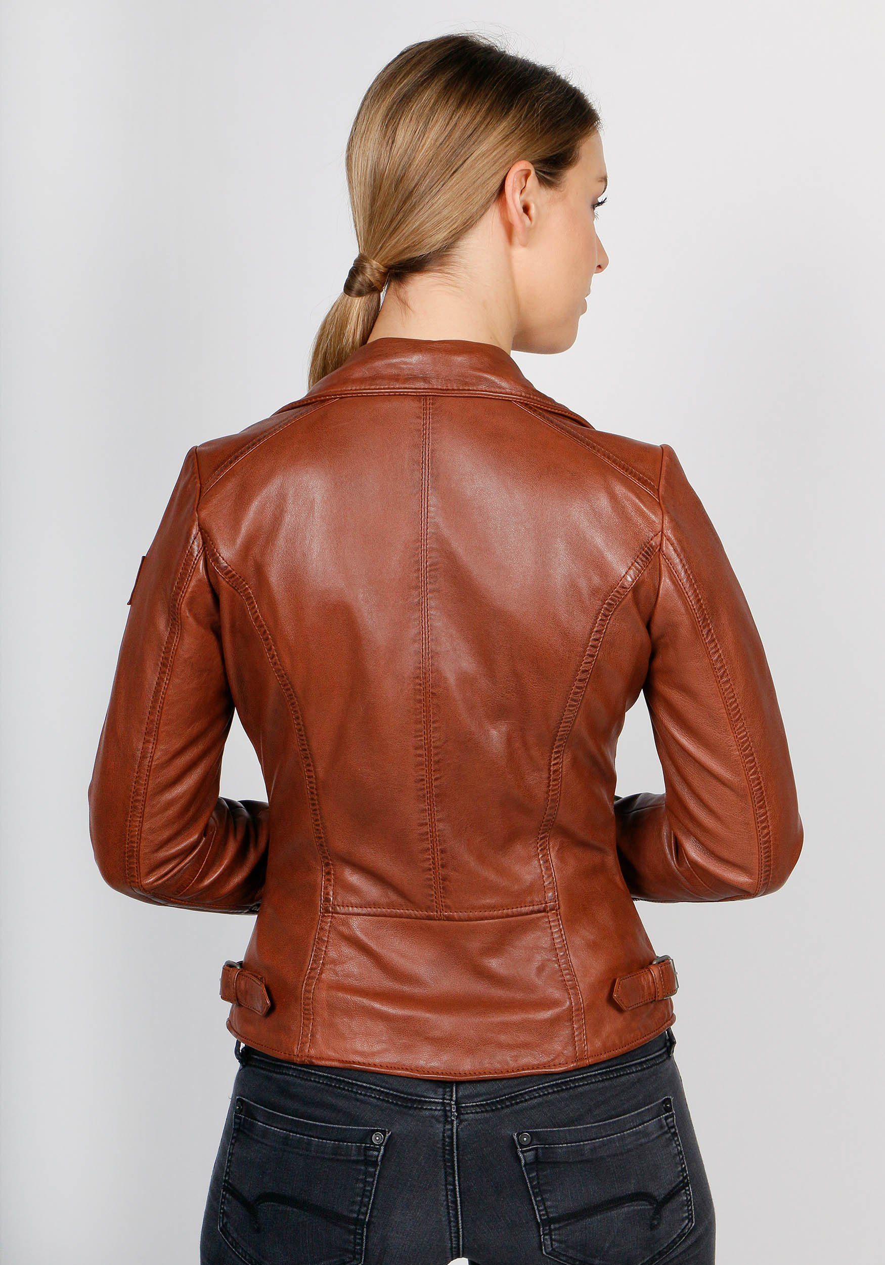 Freaky Nation Lederjacke Biker Princess