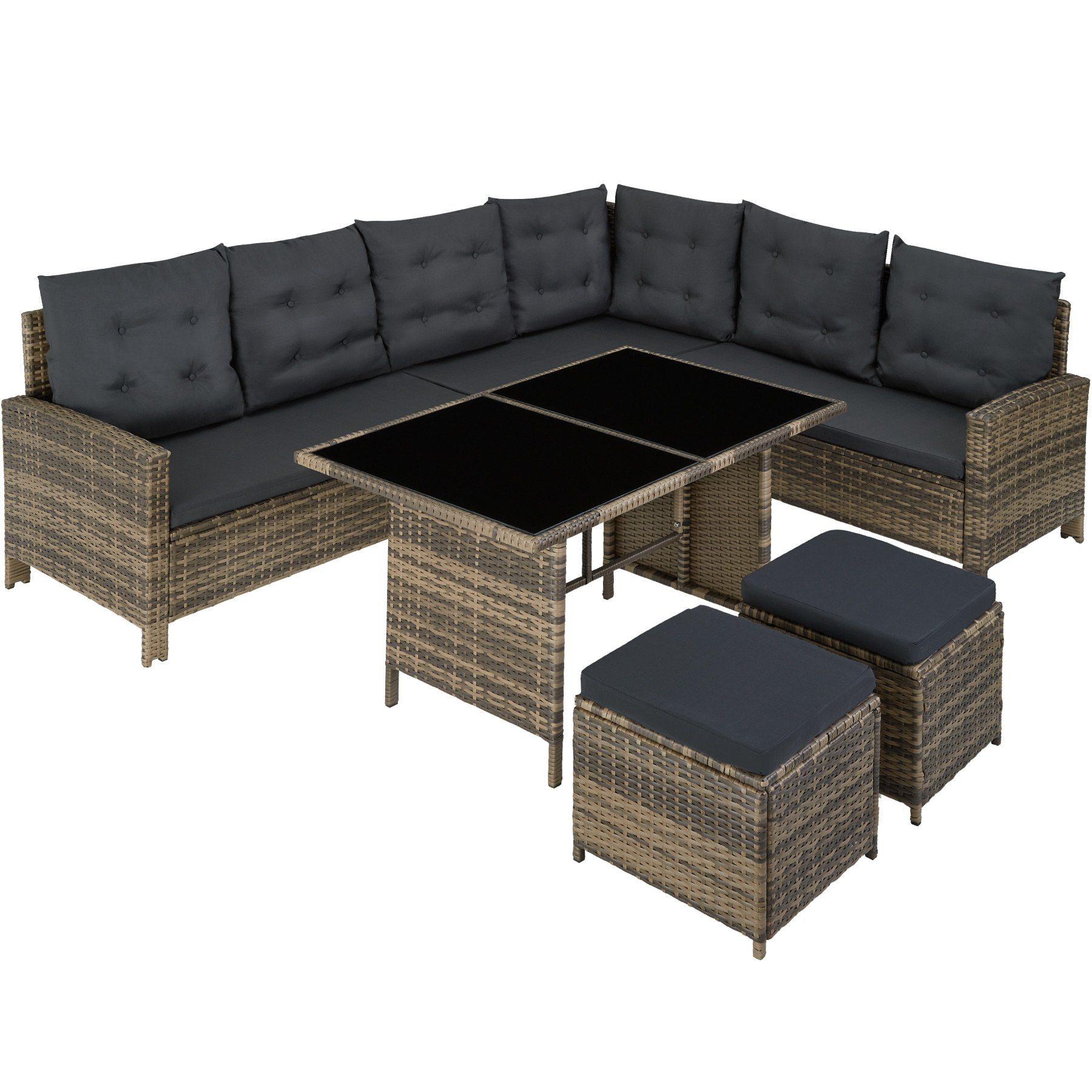 loungeset rattan