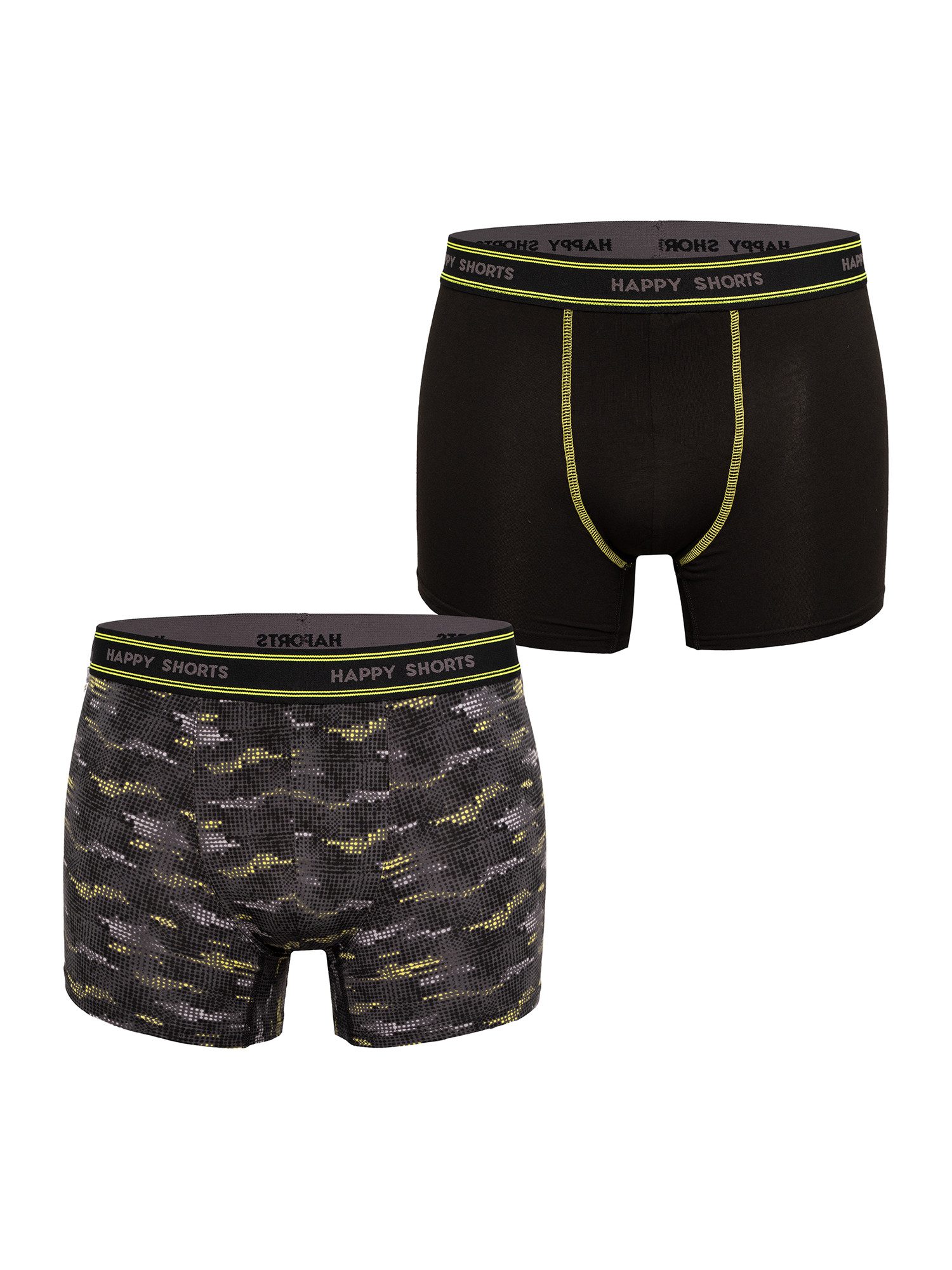 HAPPY SHORTS Retro Boxer Print Sets (2-St)