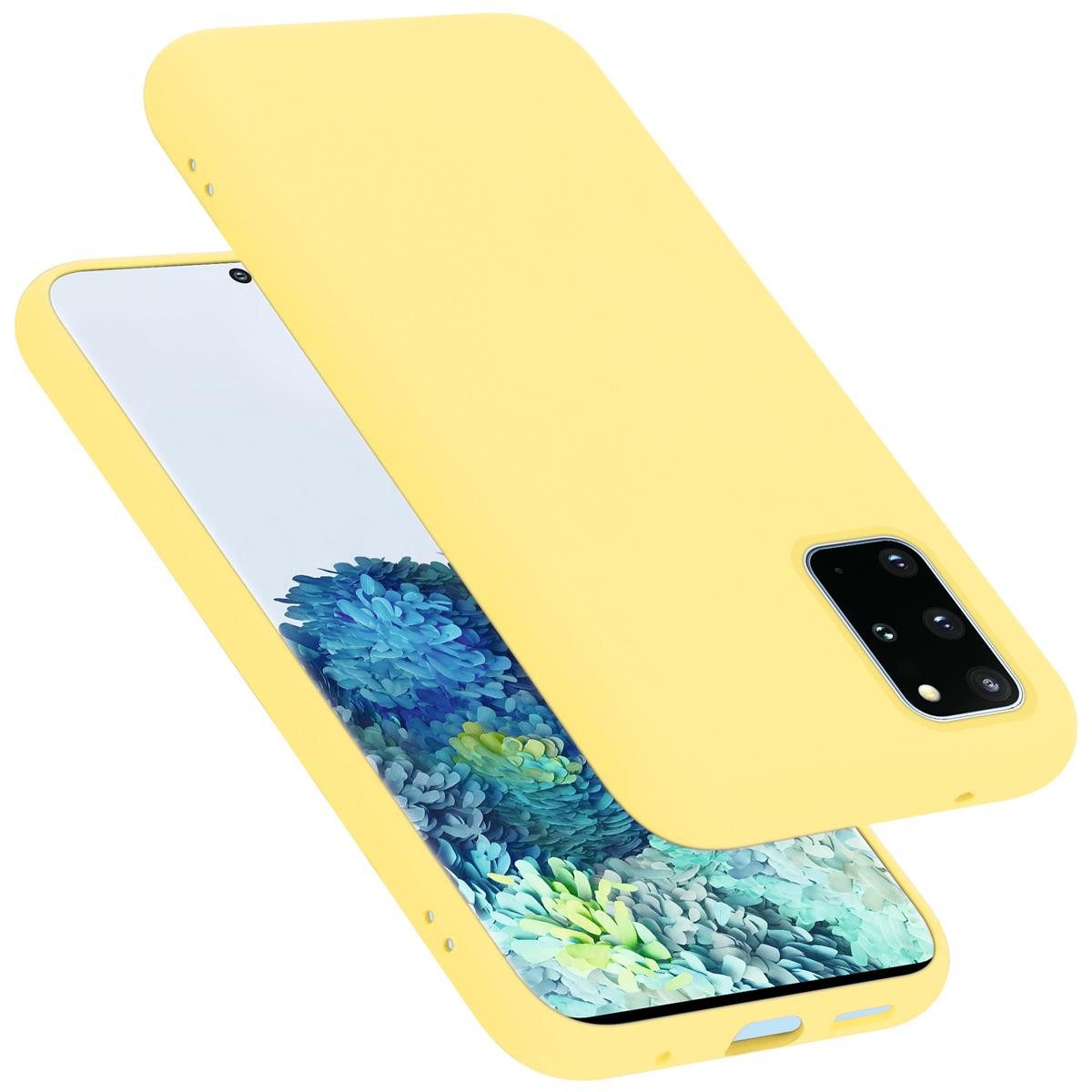 Cadorabo Handyhülle für Samsung Galaxy S20 PLUS Hülle Samsung Galaxy S20 PLUS, Flexible Hülle TPU Silikon Schutzhülle Back Cover Case