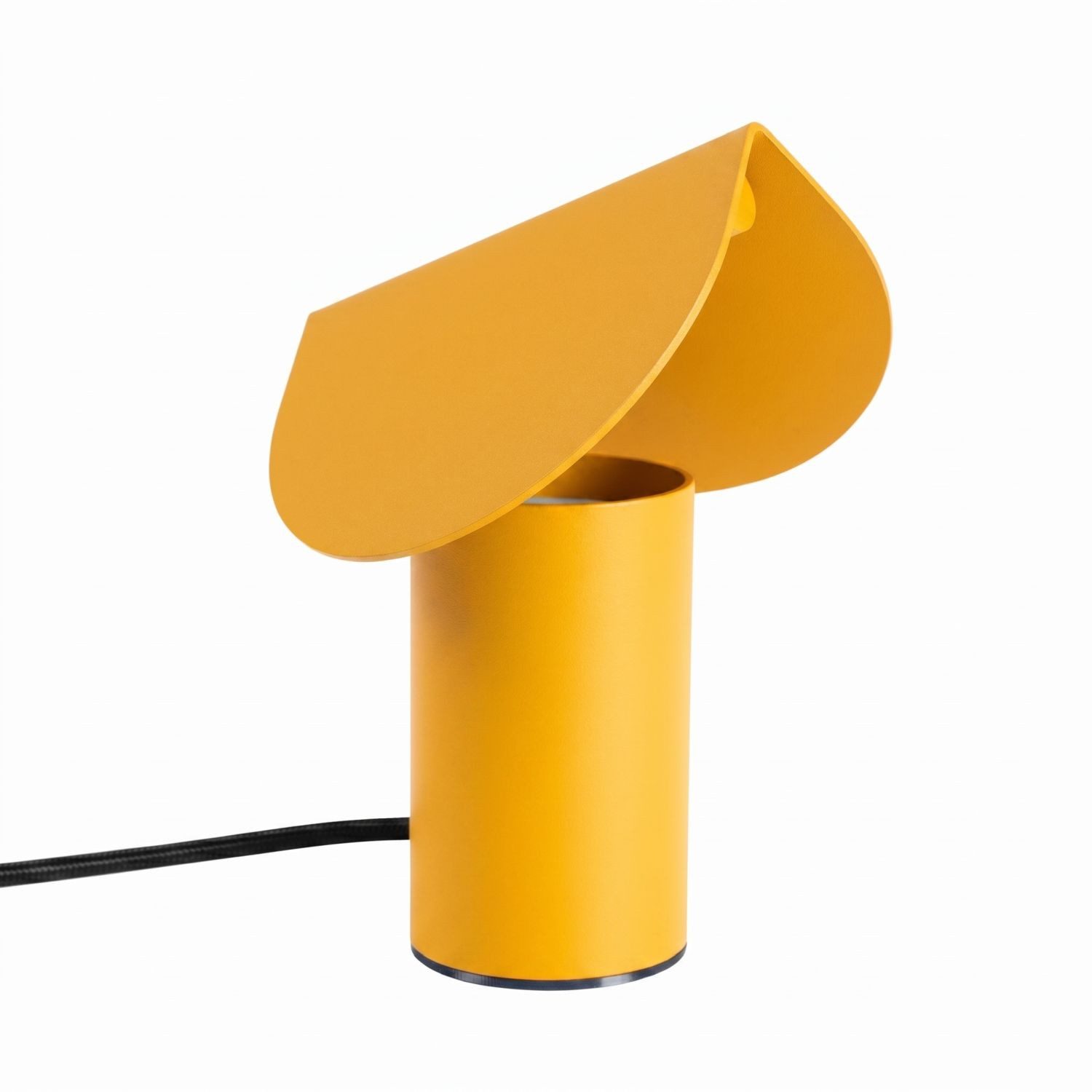 Licht-Erlebnisse Nachttischlampe GERAU, LED fest integriert, Warmweiß, LED Aluminium 15 cm hoch Gelb 3000 K 755 lm Modern