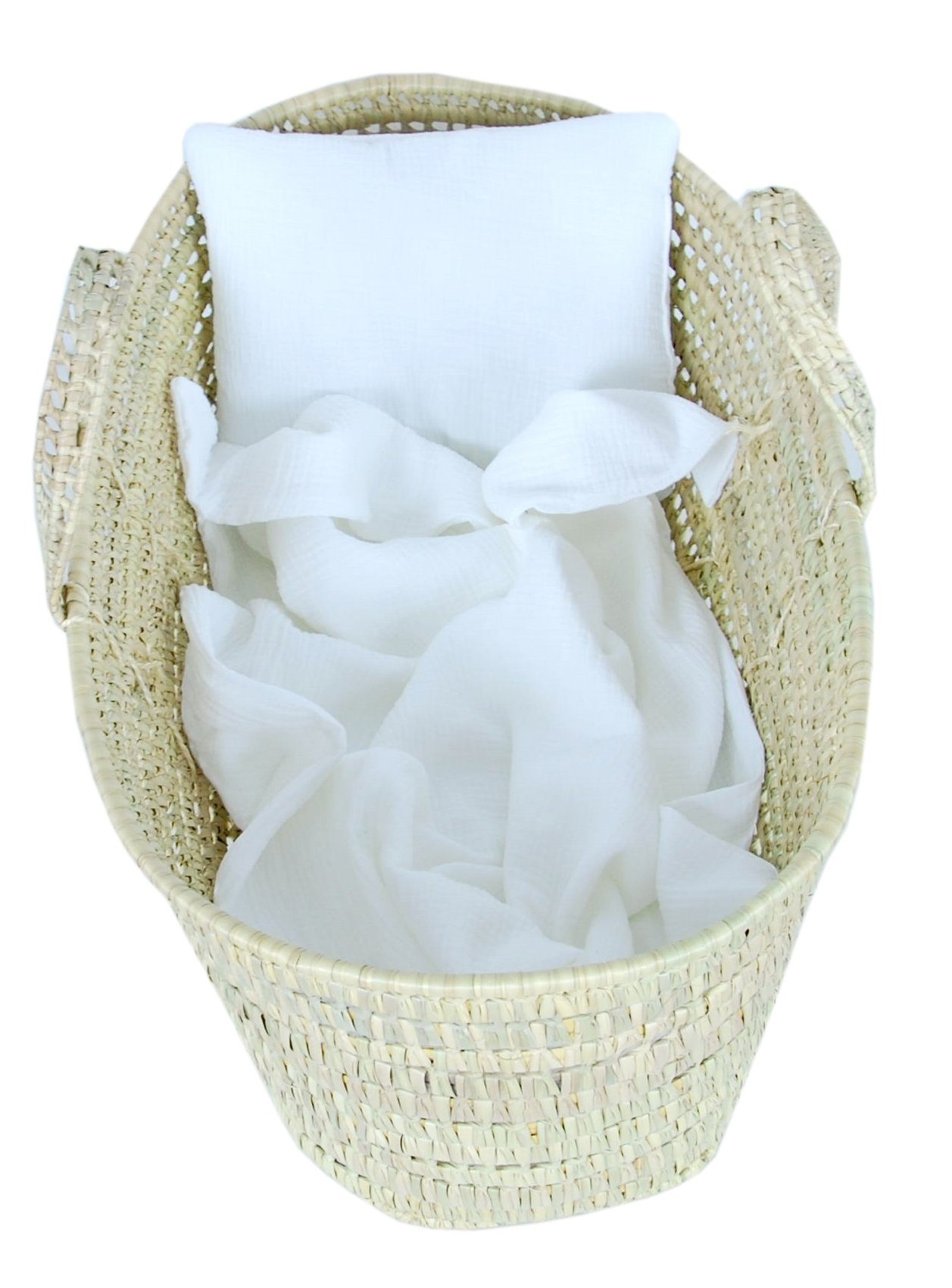 Babydecke BabyLux Musselin Decke 75x100cm +Kissen günstig online kaufen