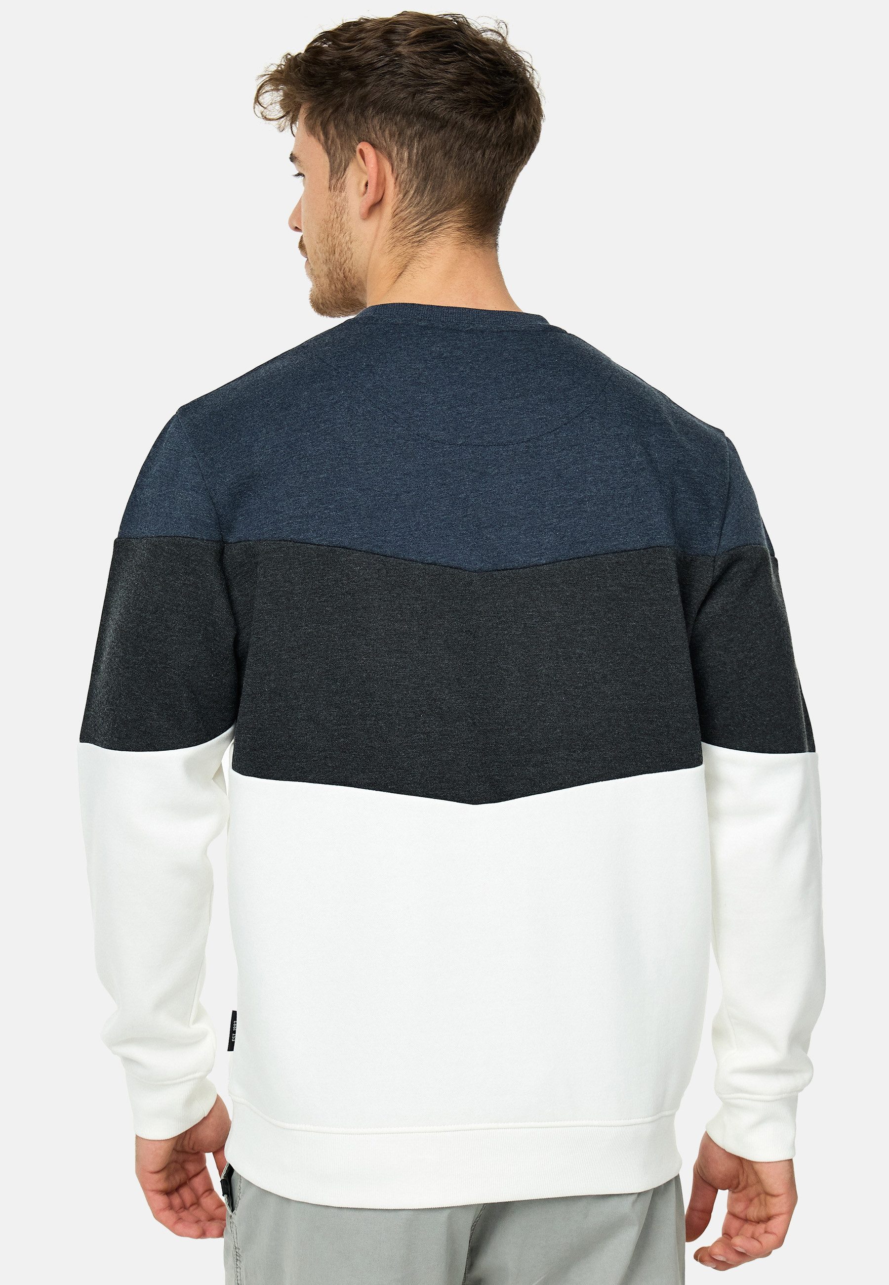 Indicode Sweater Herren INFlirts Sweatshirt Herrenpulli