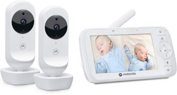 Motorola Babyphone Video Nursery VM 35-2 Twin 2x Kameras, 5-Zoll-Farbdisplay