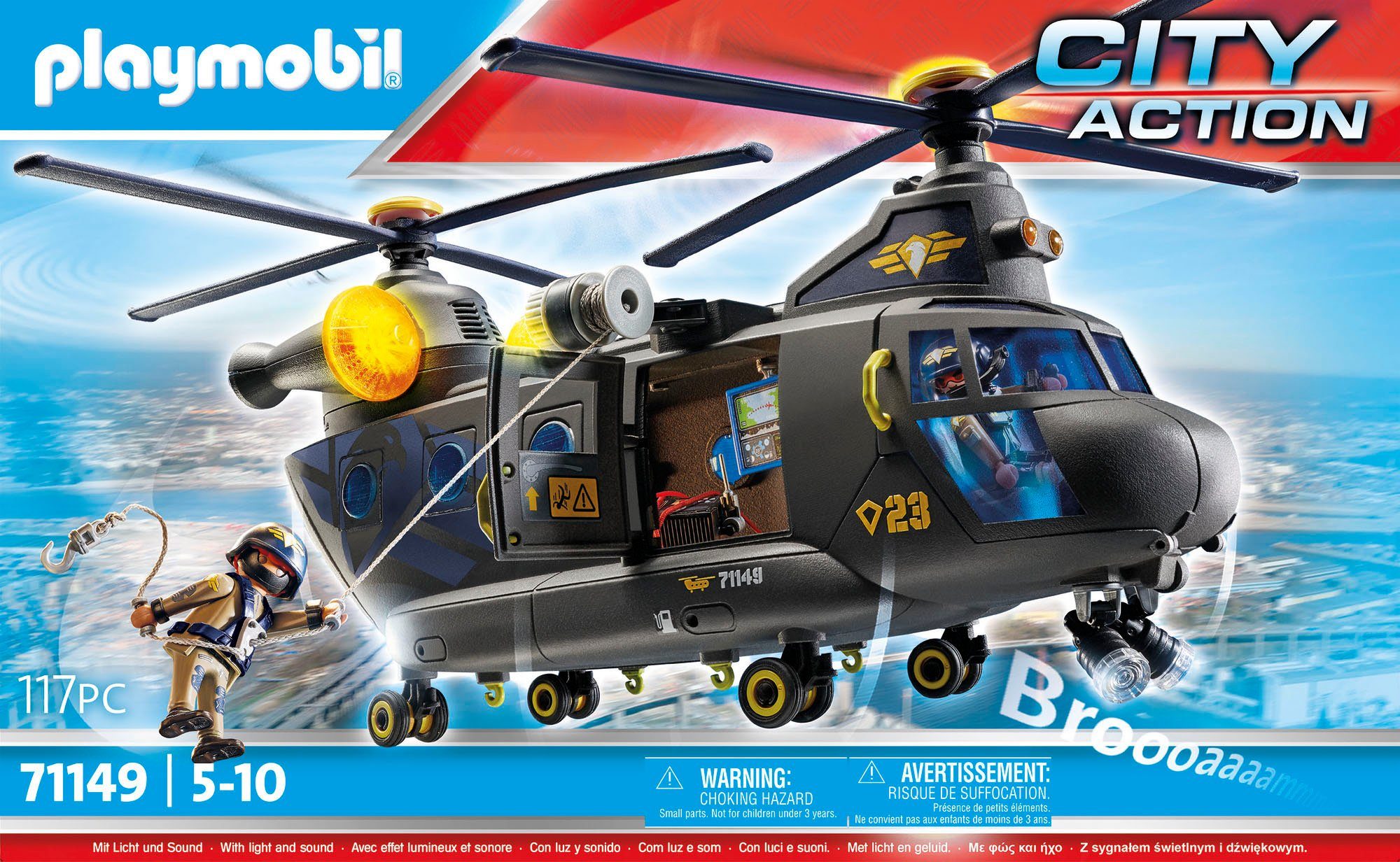 Playmobil® SWAT-Rettungshelikopter (71149), My Action Heroes günstig online kaufen