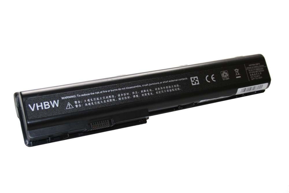 vhbw Ersatz für HP HSTNN-DB74, HSTNN-DB75, HSTNN-IB74, HSTNN-IB75, Laptop-Akku 6600 mAh