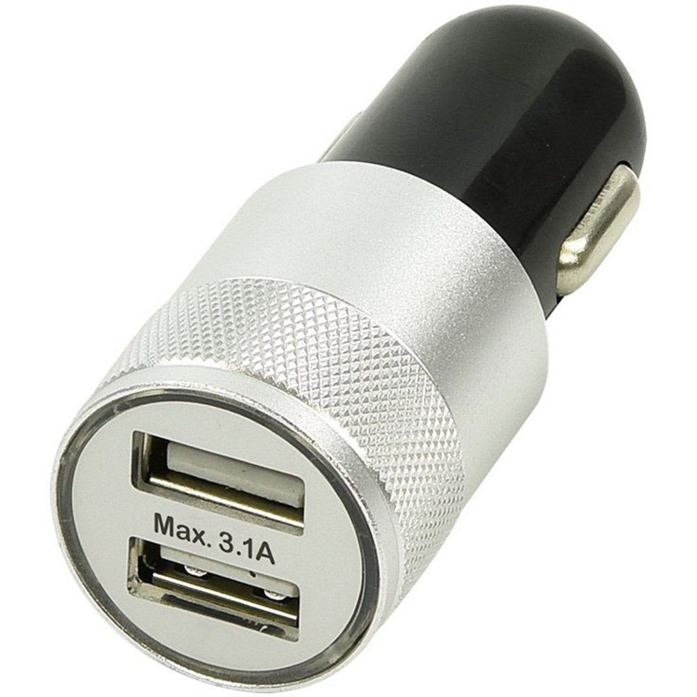ProPlus Kfz-Relais ProPlus USB-Ladegerät 12 - 24 V, 2x USB 12 - 24 V/DC