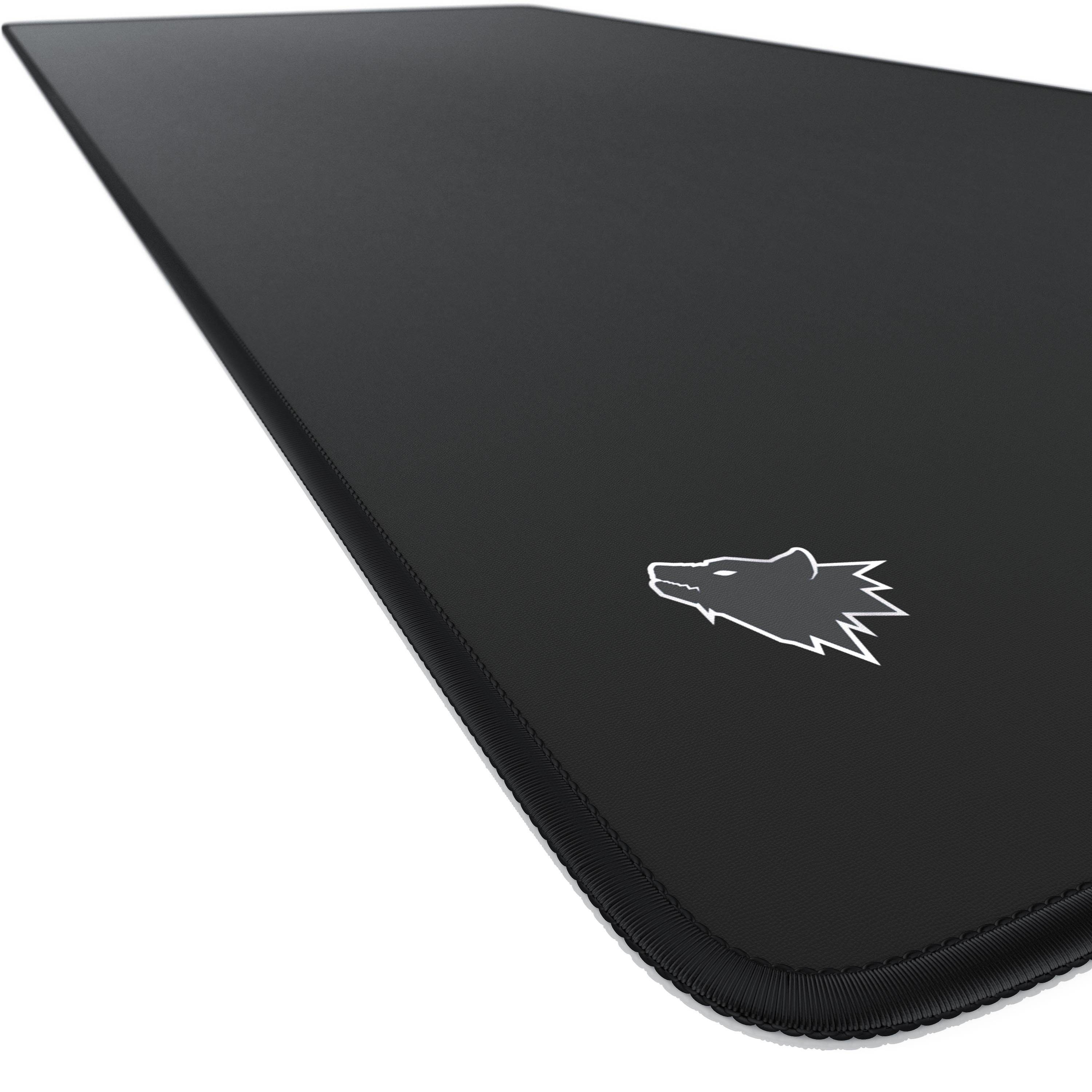 Titanwolf Gaming Mauspad XXL Speed Mousepad 900 x 400 x 3 mm, große Schreibtischunterlage (1-St), rutschfest, abwaschbar, Geschwindigkeit & Präzision, kleines L – Bild 5 von 5