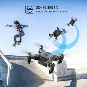 4DRC V2 mit wifi Kamera für Kinder & Anfänger, 30 Minuten Flugzeit Spielzeug-Drohne (Flugbahn Flug, Kopfloser Modus, Halten der Flughöhe, 3D-Flips)