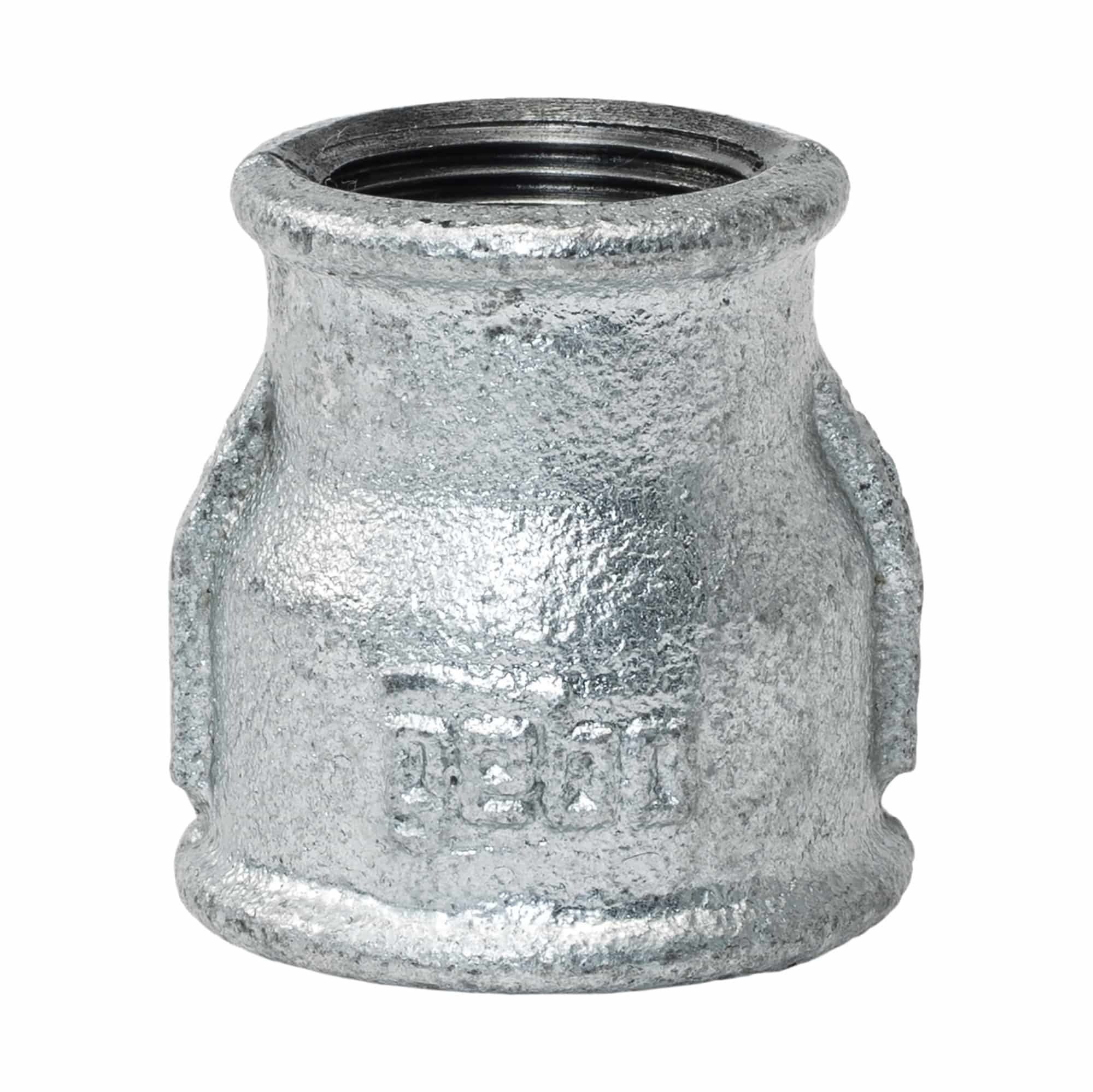 GEBO Gewindefitting, Reduziermuffe IG/IG Reduzierung verzinkt