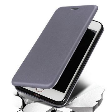 Numerva Handyhülle Hard Cover Etui für Samsung Galaxy S7, Flip Cover Schutz Hülle Tasche