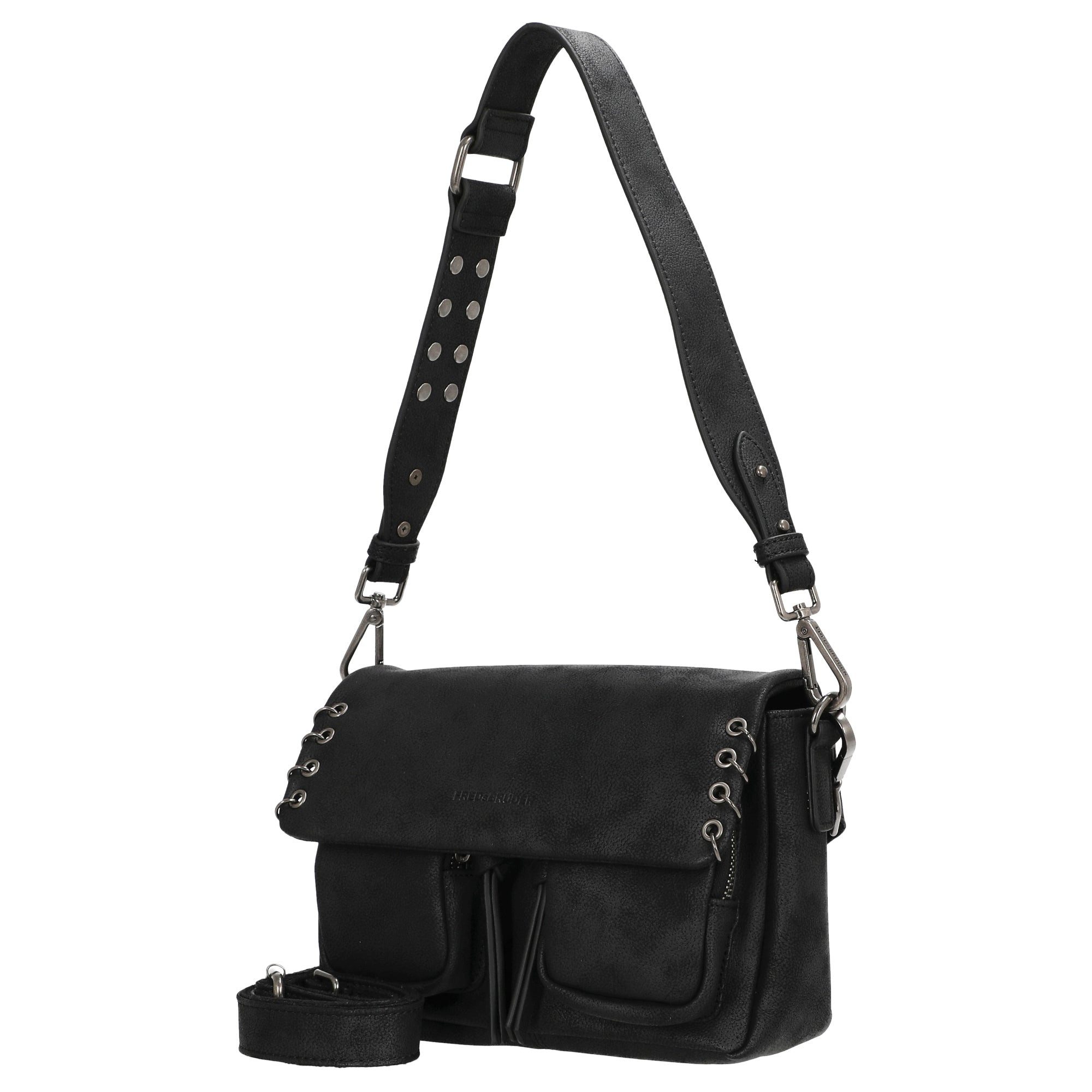 FREDsBRUDER Umhängetasche Rebel At Heart - Schultertasche 26 cm (black) günstig online kaufen