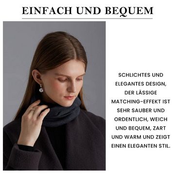 Daisred Modeschal Kaschmir Warm Cashmere Loop-Schal Atmungsaktiv, Weich