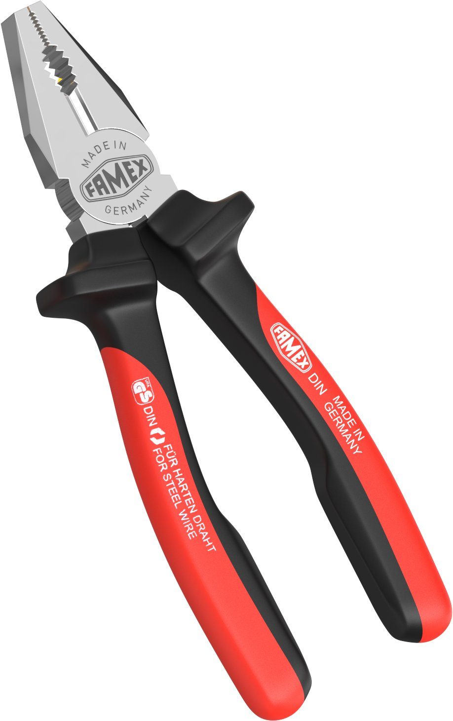 FAMEX Kombizange 3050-160 Kombizange, Zange 1-tlg., Zange, Made in Germany, PROFESSIONAL