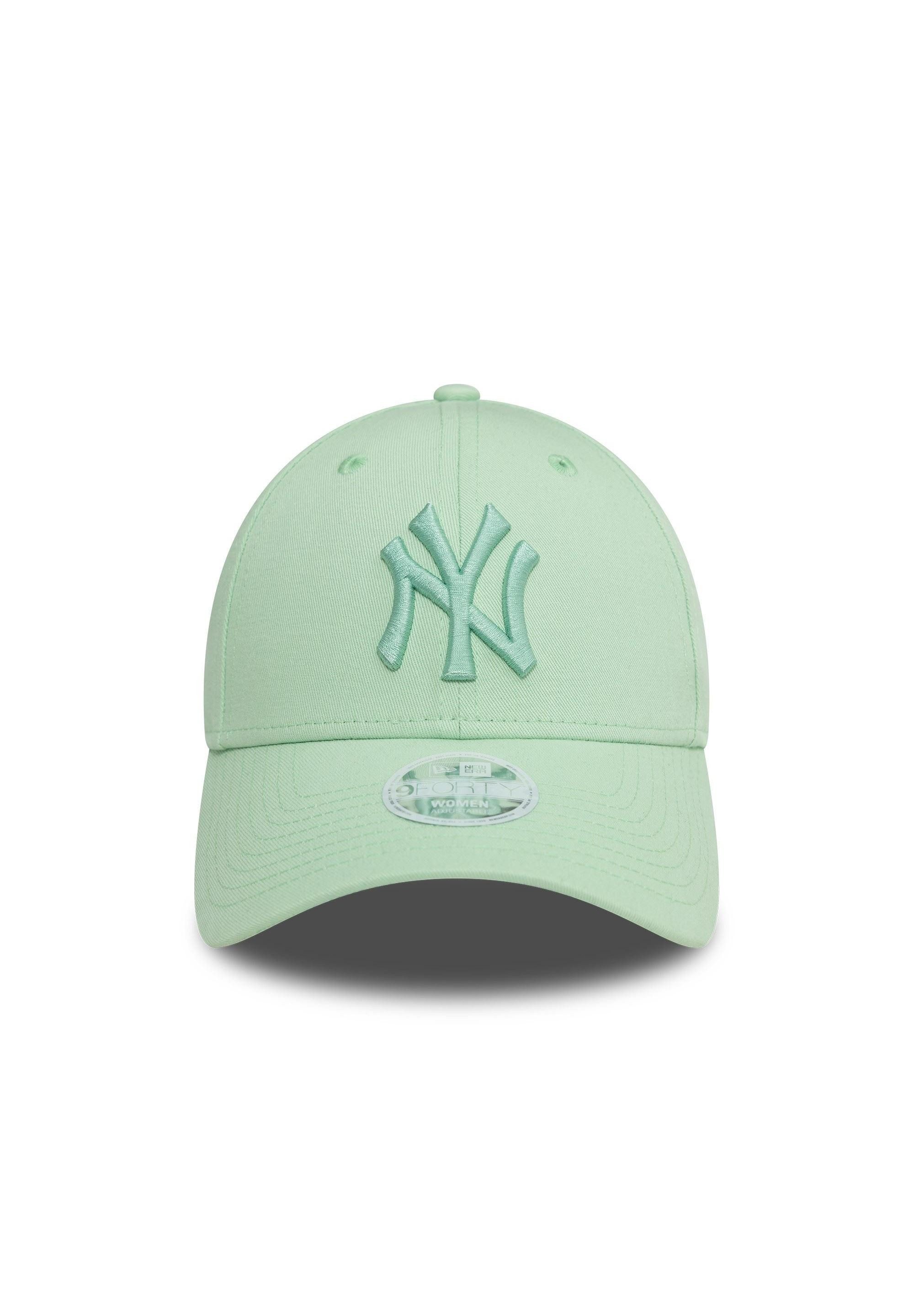 New Era Baseball Cap New York Yankees MLB League Essential Tonal Grün 9Forty Verstellbare D (1-St)