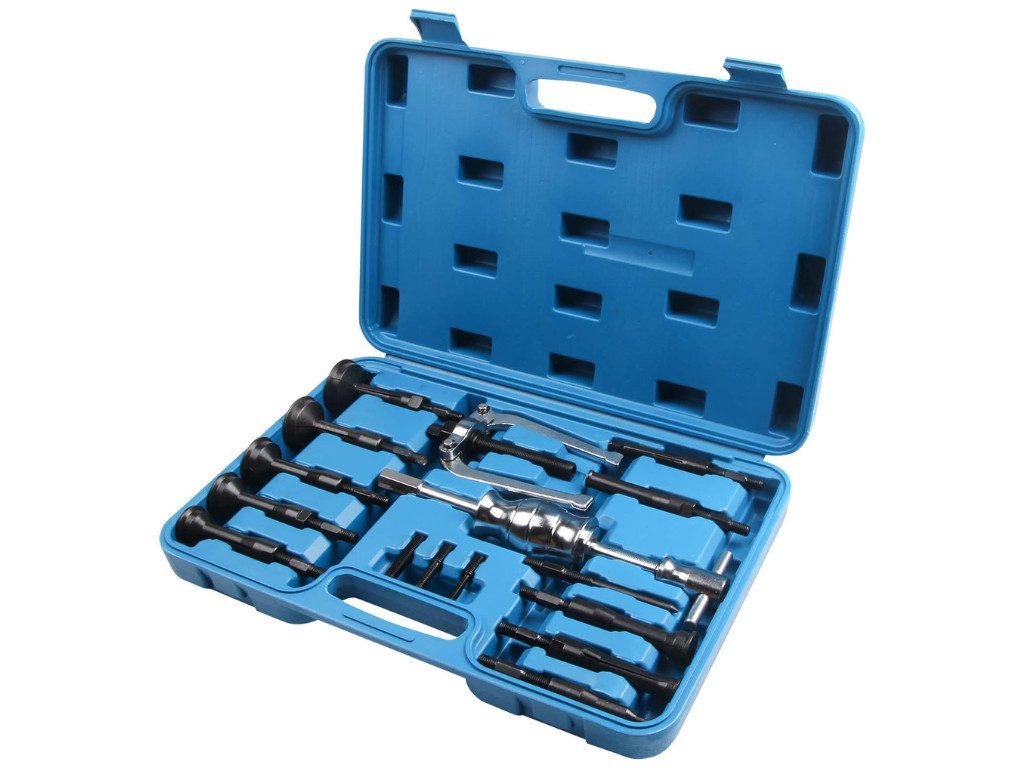 StahlKaiser Kugelgelenkabzieher Stahlkaiser 16 tlg Innenlager Abzieher Grundloch