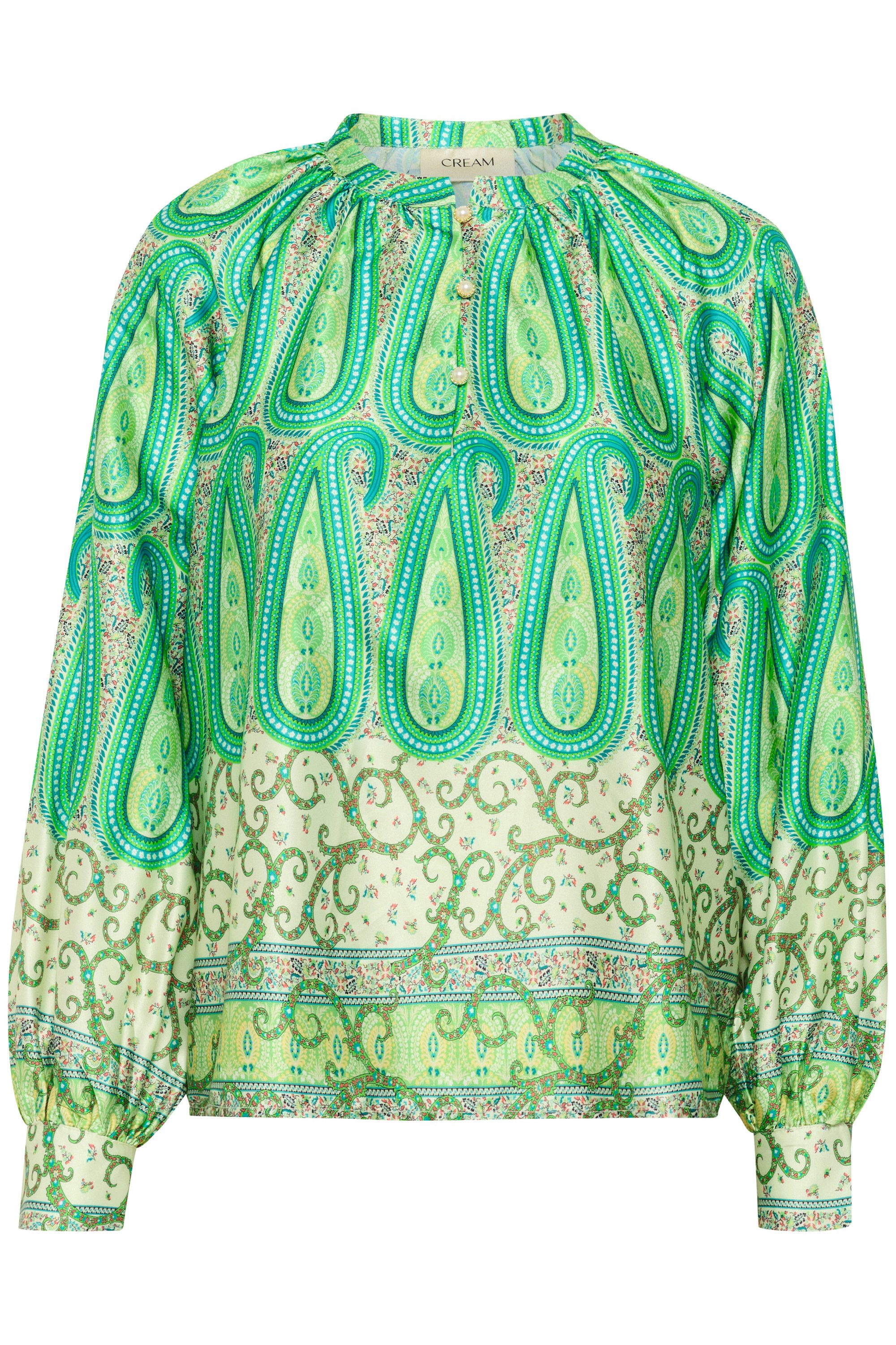 Langarmbluse Langarm-Bluse CRAmina