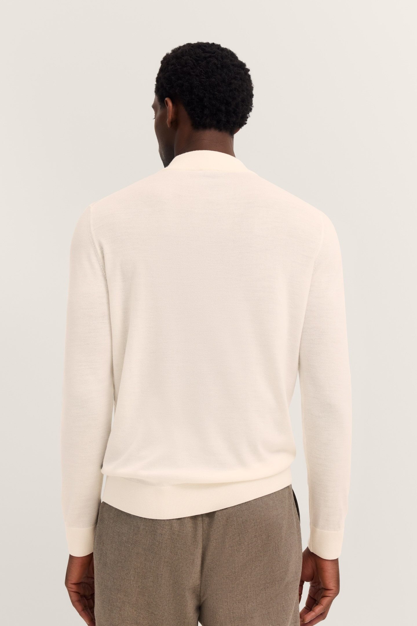 bugatti Rollkragenpullover Regular Fit aus Merino-Wolle-Seide-Mix