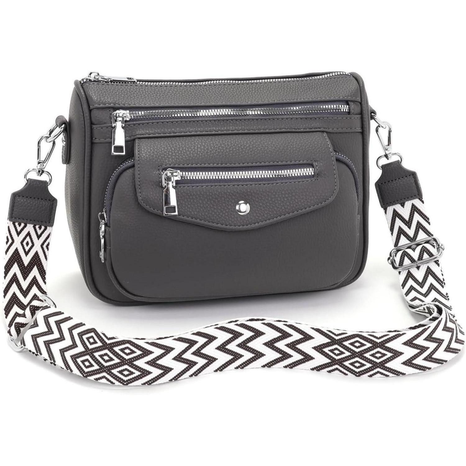LuxusKollektion Umhängetasche Umhängetasche Damen Klein Crossbody Bag Handtasche 5 Сумки 7 Fächer