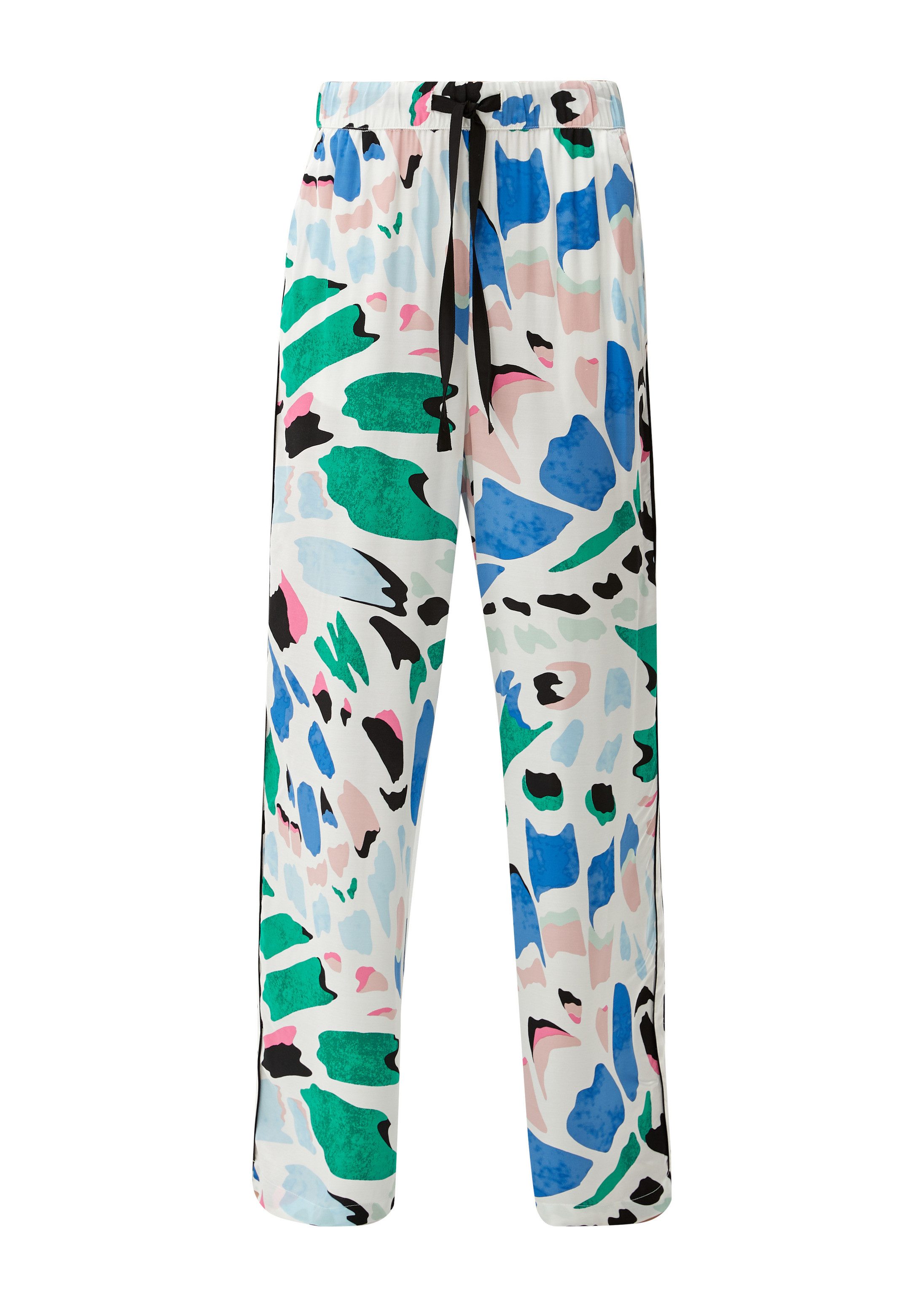 s.Oliver Jogginghose Hose Relaxed: Hose mit Allover-Print