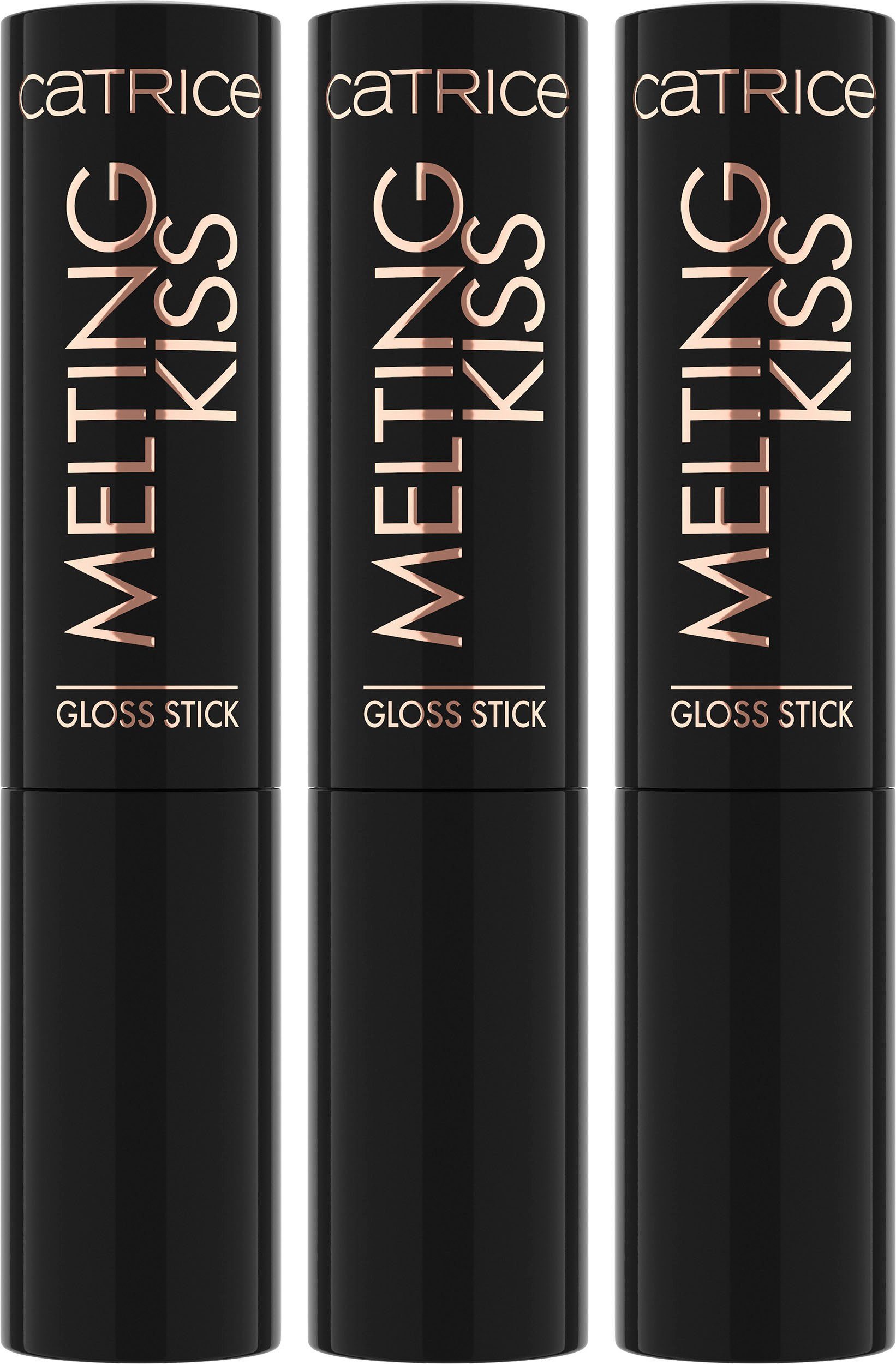 Catrice Lippenstift Catrice Melting Kiss Gloss Stick, 3-tlg. Soulmate