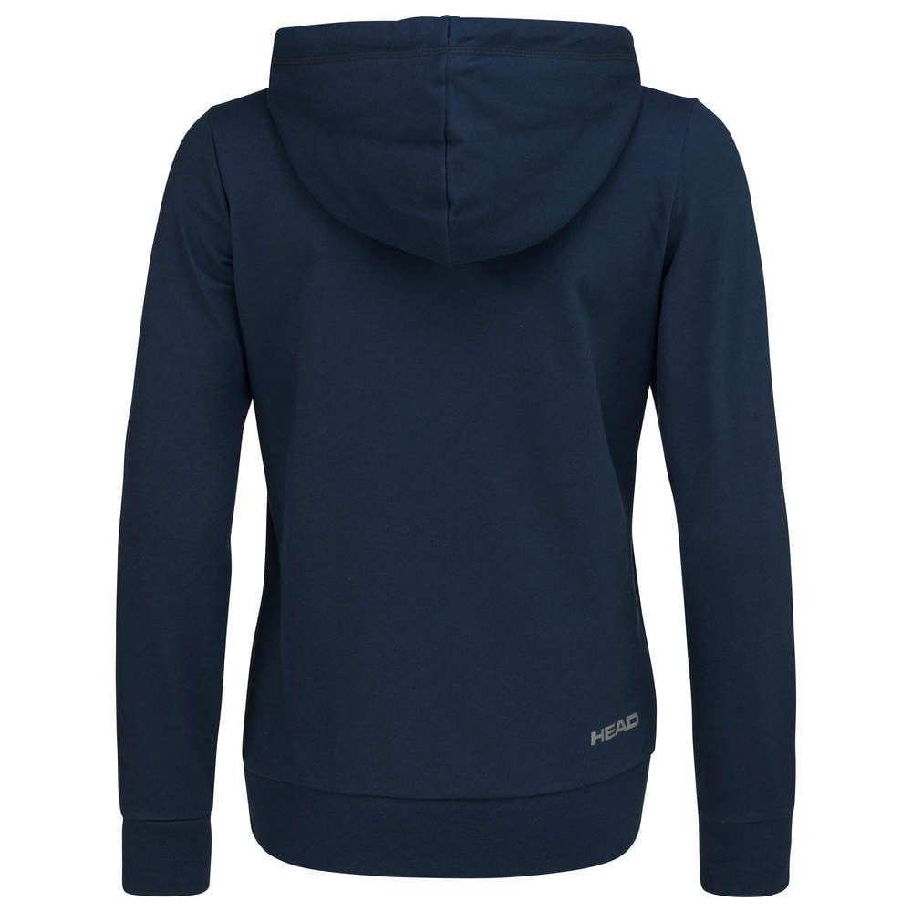 Head Kapuzenpullover Kapuzenjacke (Hoodie) Club Greta (Baumwollmix) dunkelblau Damen