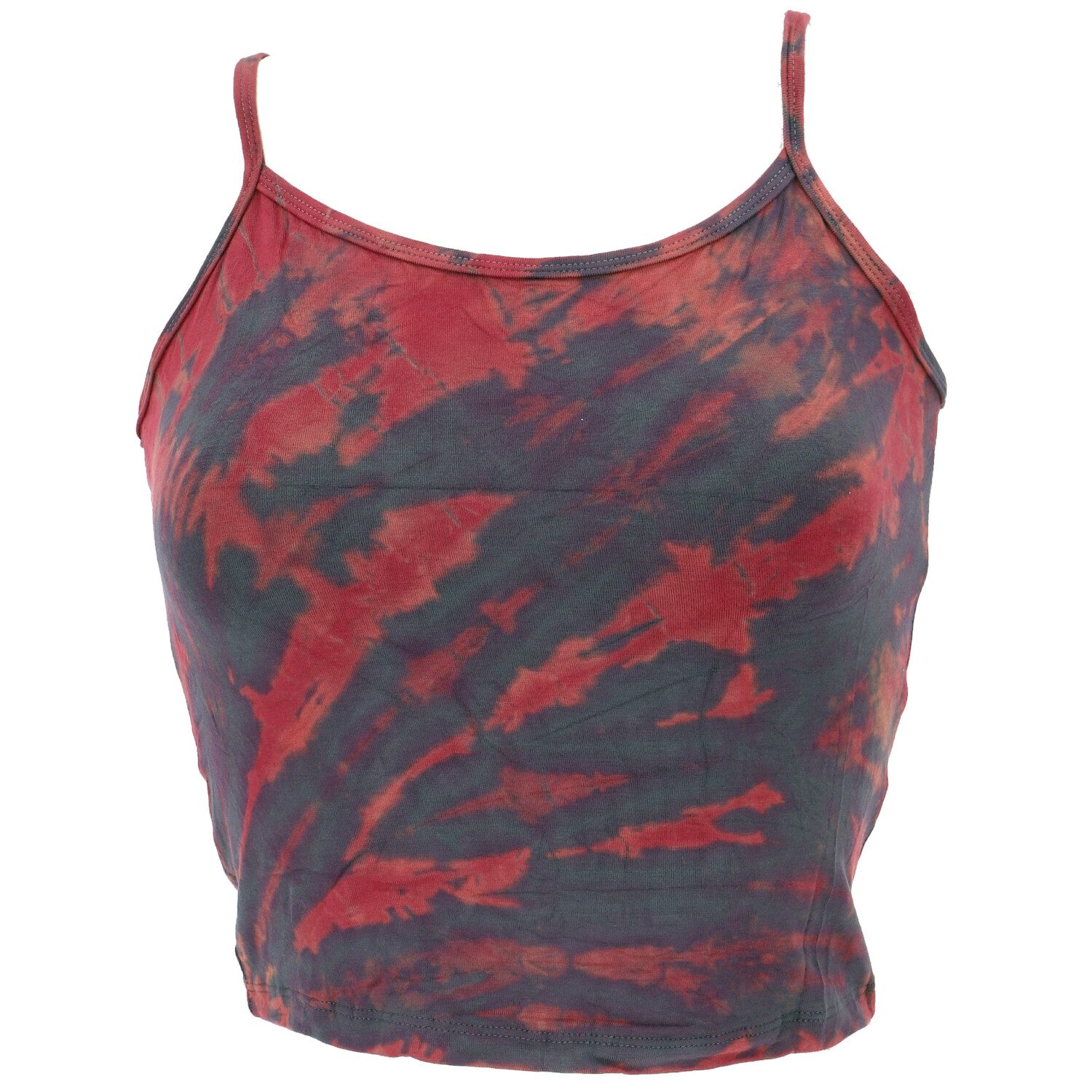 Guru-Shop T-Shirt Bauchfreies Batiktop, Yoga Batik günstig online kaufen