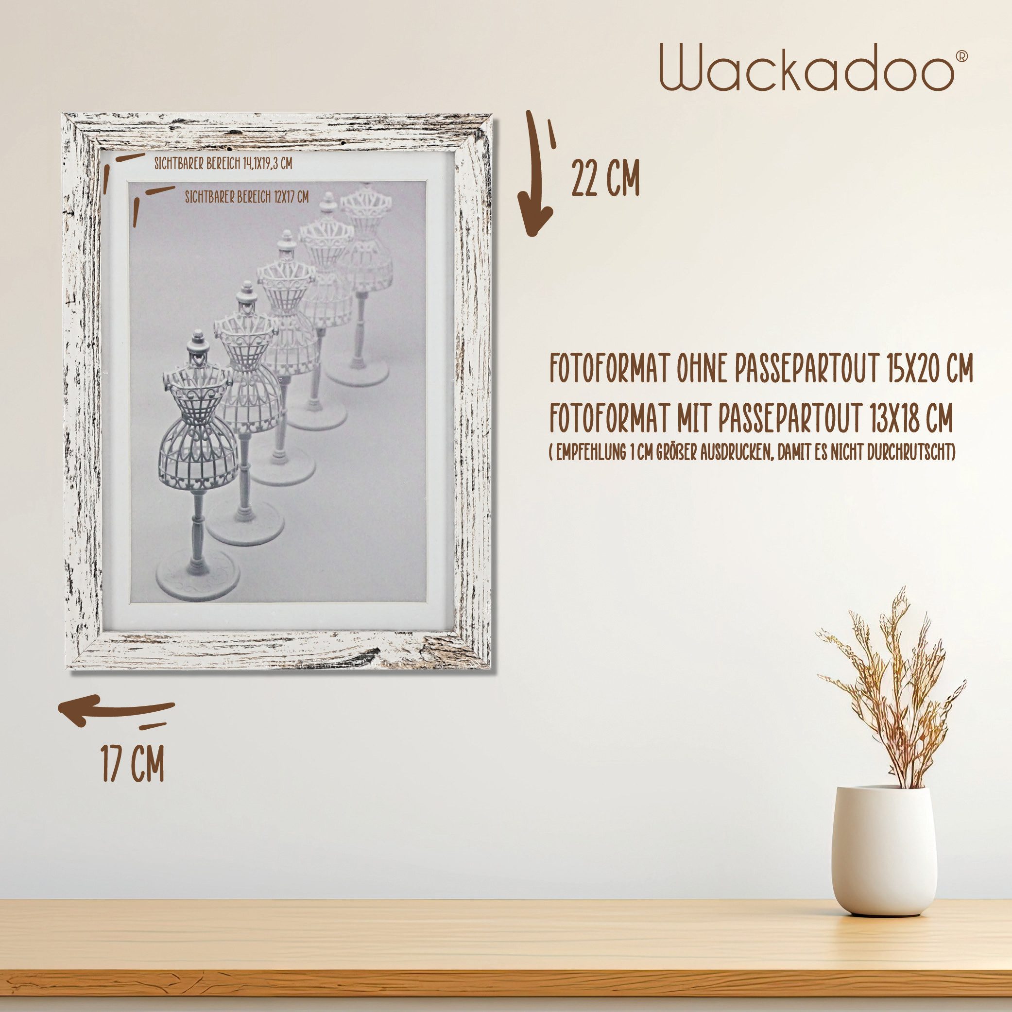 Wackadoo Living Bilderrahmen-Set the Frame Bilderrahmen günstig online kaufen