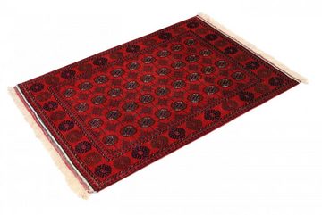 Orientteppich Orientteppich Afghan Mauri 123x89 Handgewebter Teppich, Nain Trading, Höhe: 0.6 mm