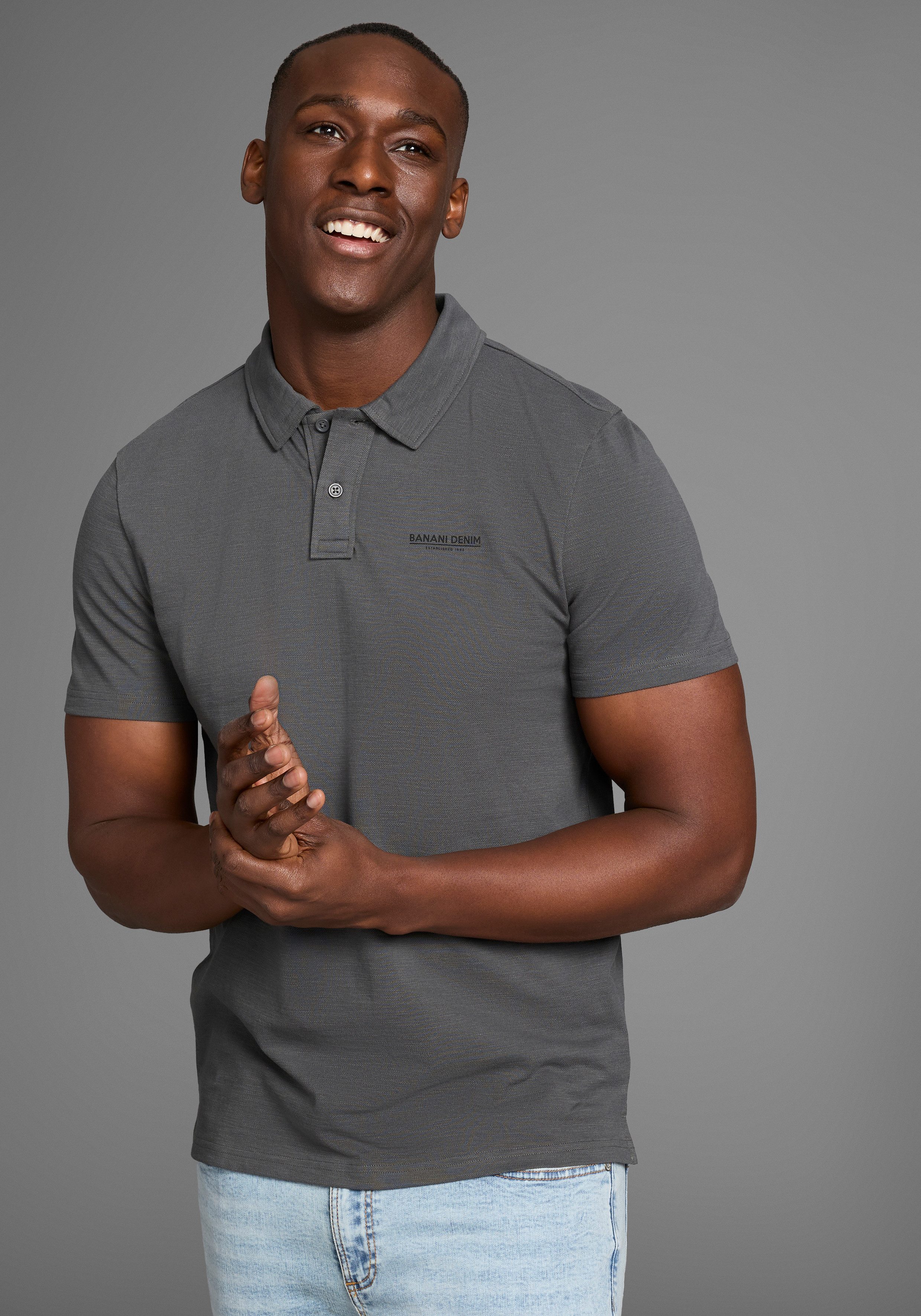 Bruno Banani Poloshirt Poloshirt in schmaler Passform günstig online kaufen
